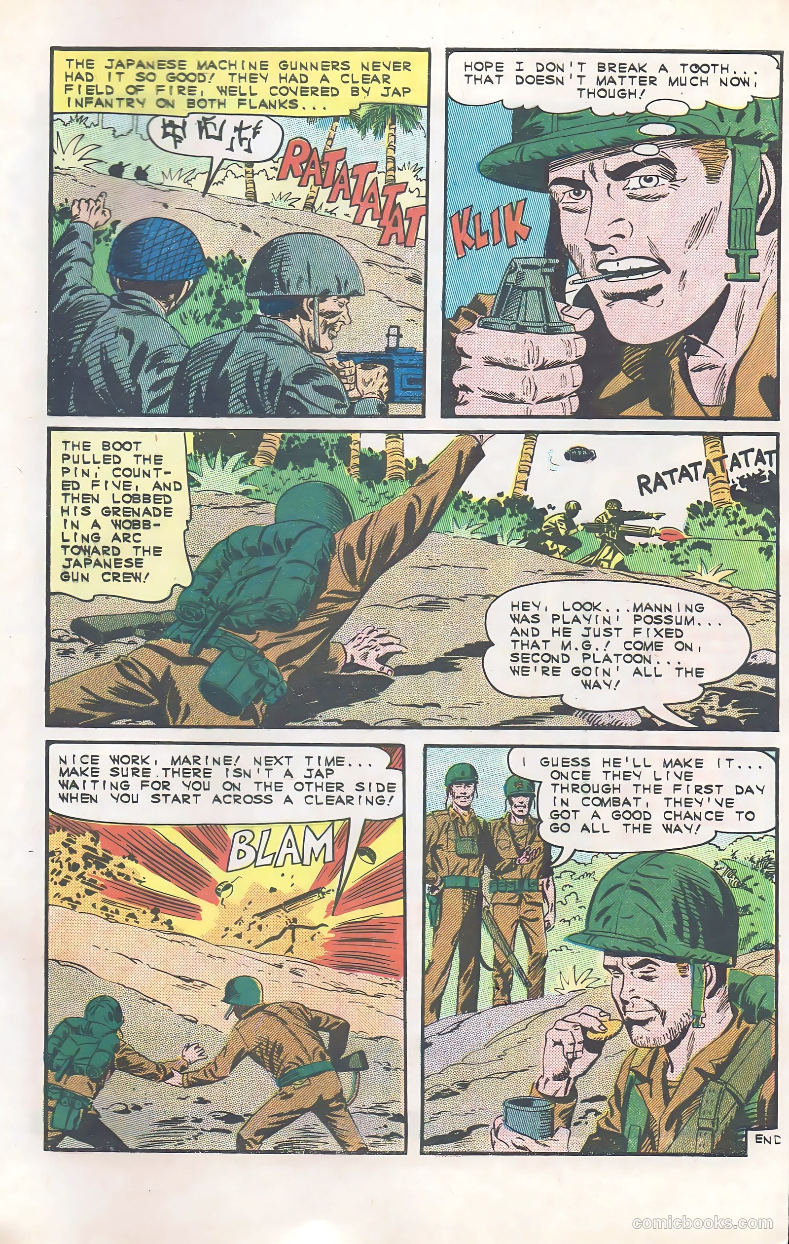 Marines Attack #6 — page 33 of 36