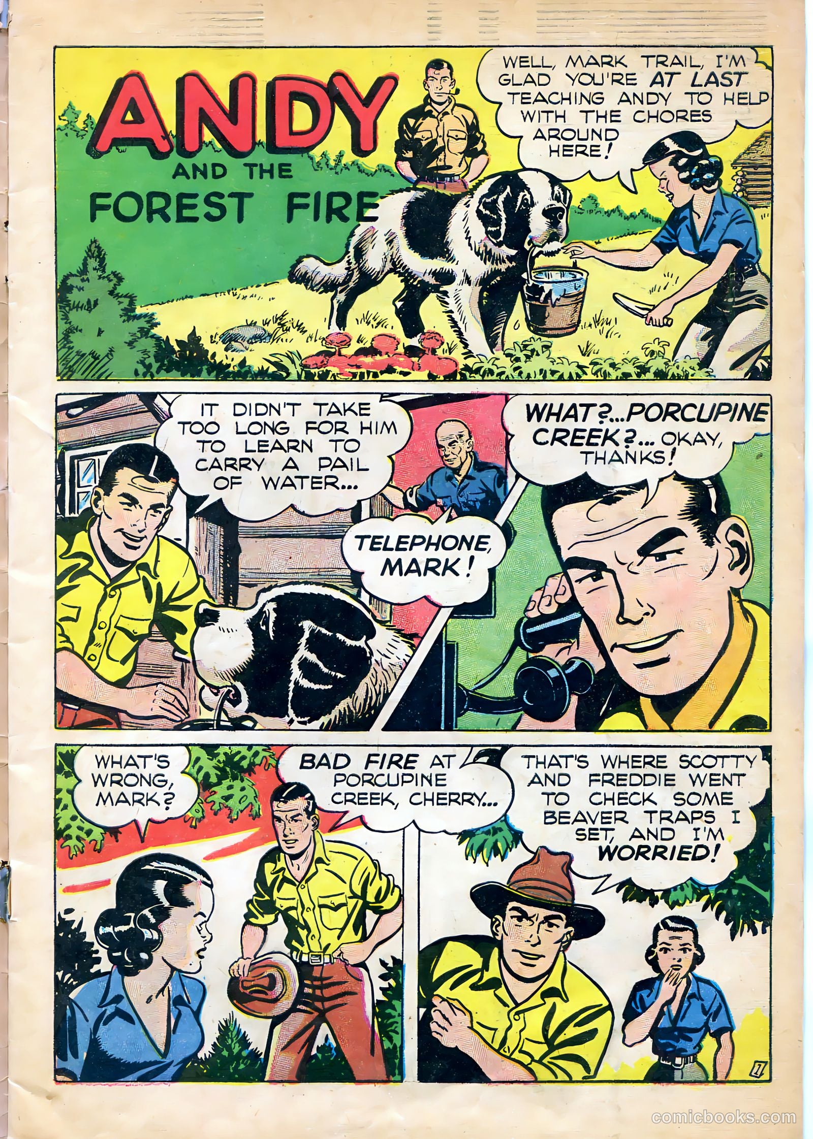 Mark Trail #1 — page 3 of 36