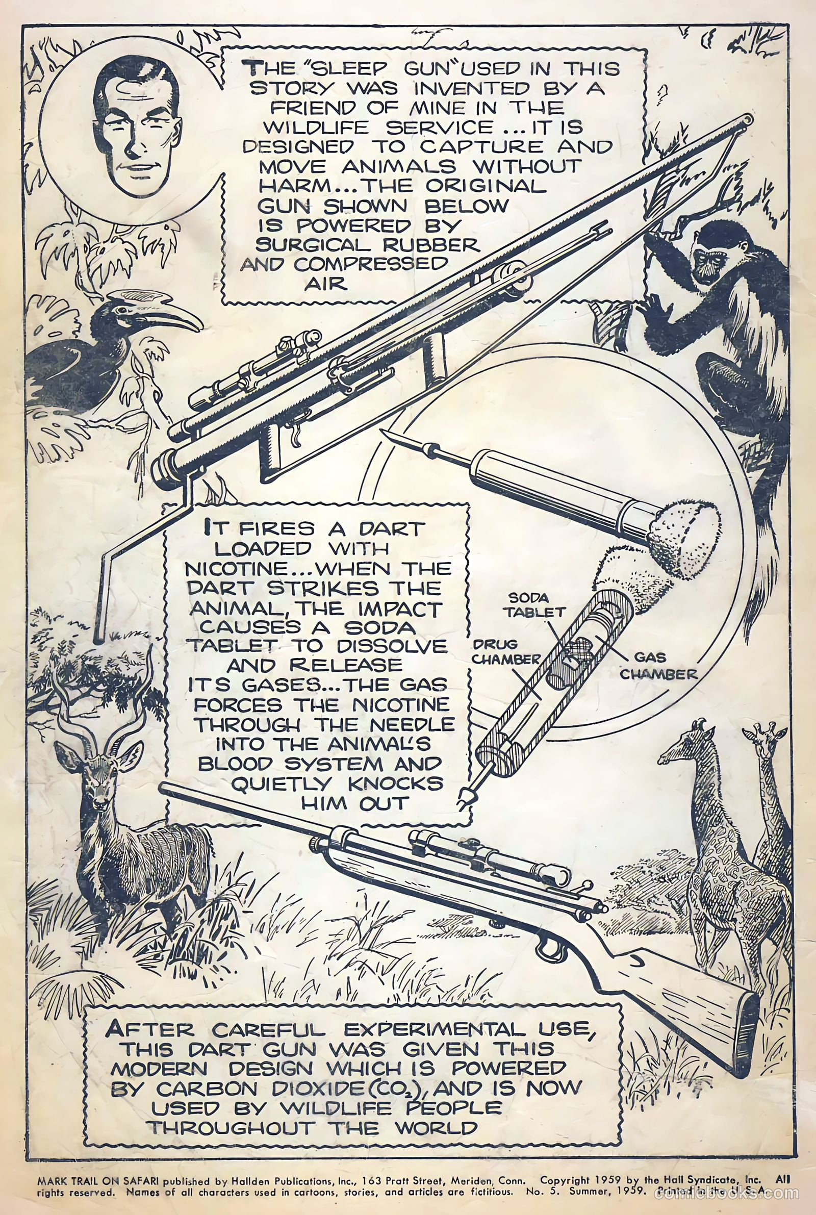 Mark Trail on Safari #5 — page 2 of 36