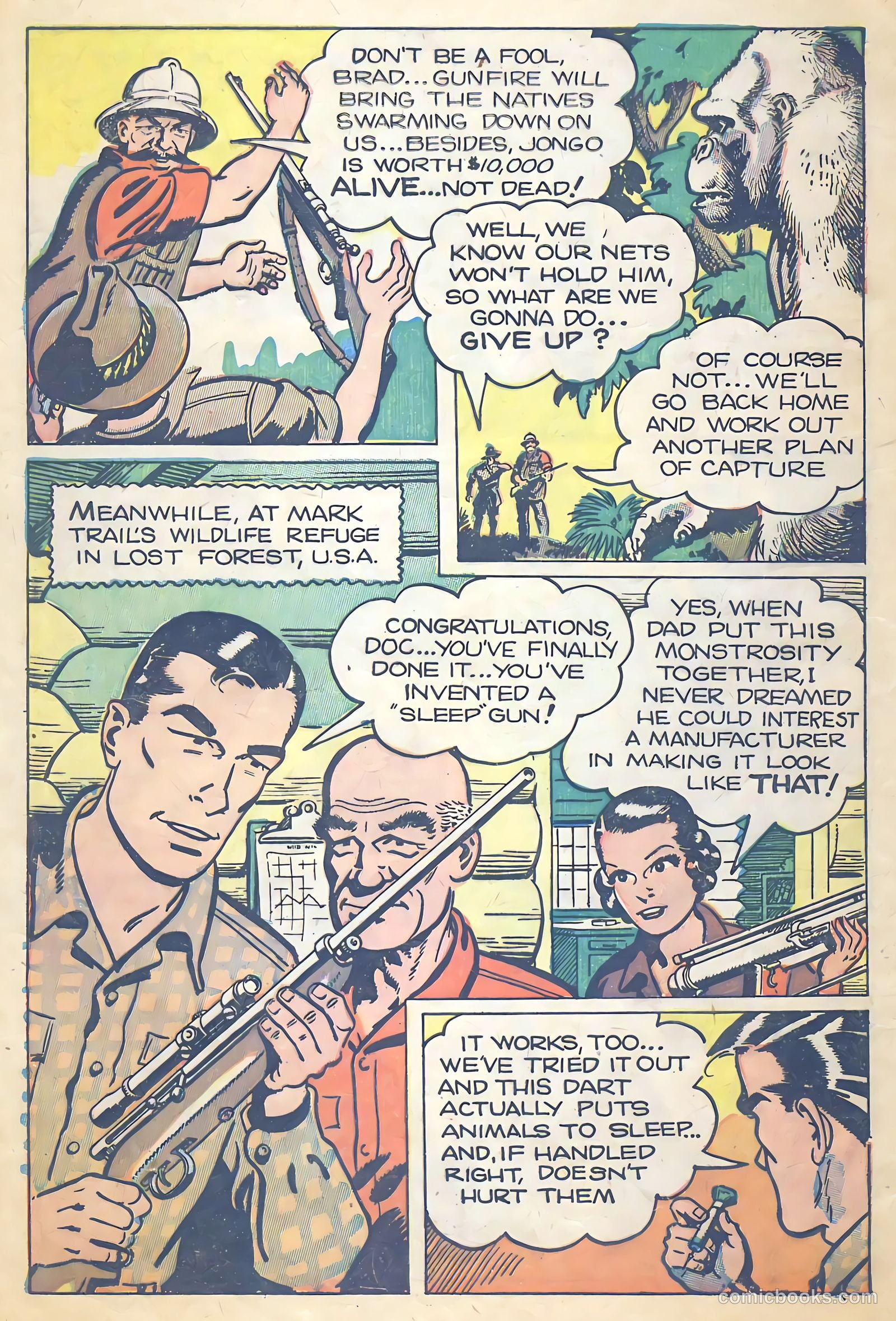 Mark Trail on Safari #5 — page 4 of 36