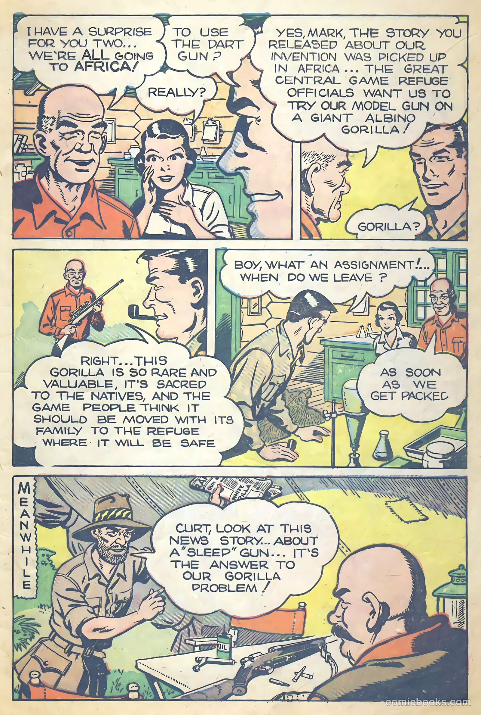 Mark Trail on Safari #5 — page 5 of 36