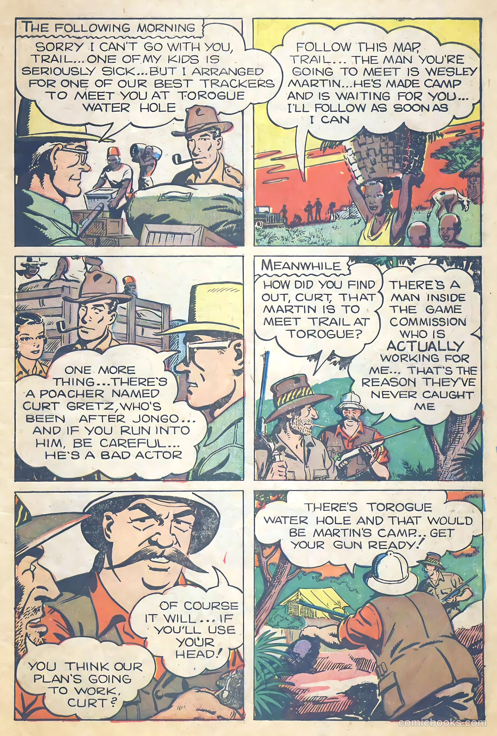 Mark Trail on Safari #5 — page 7 of 36