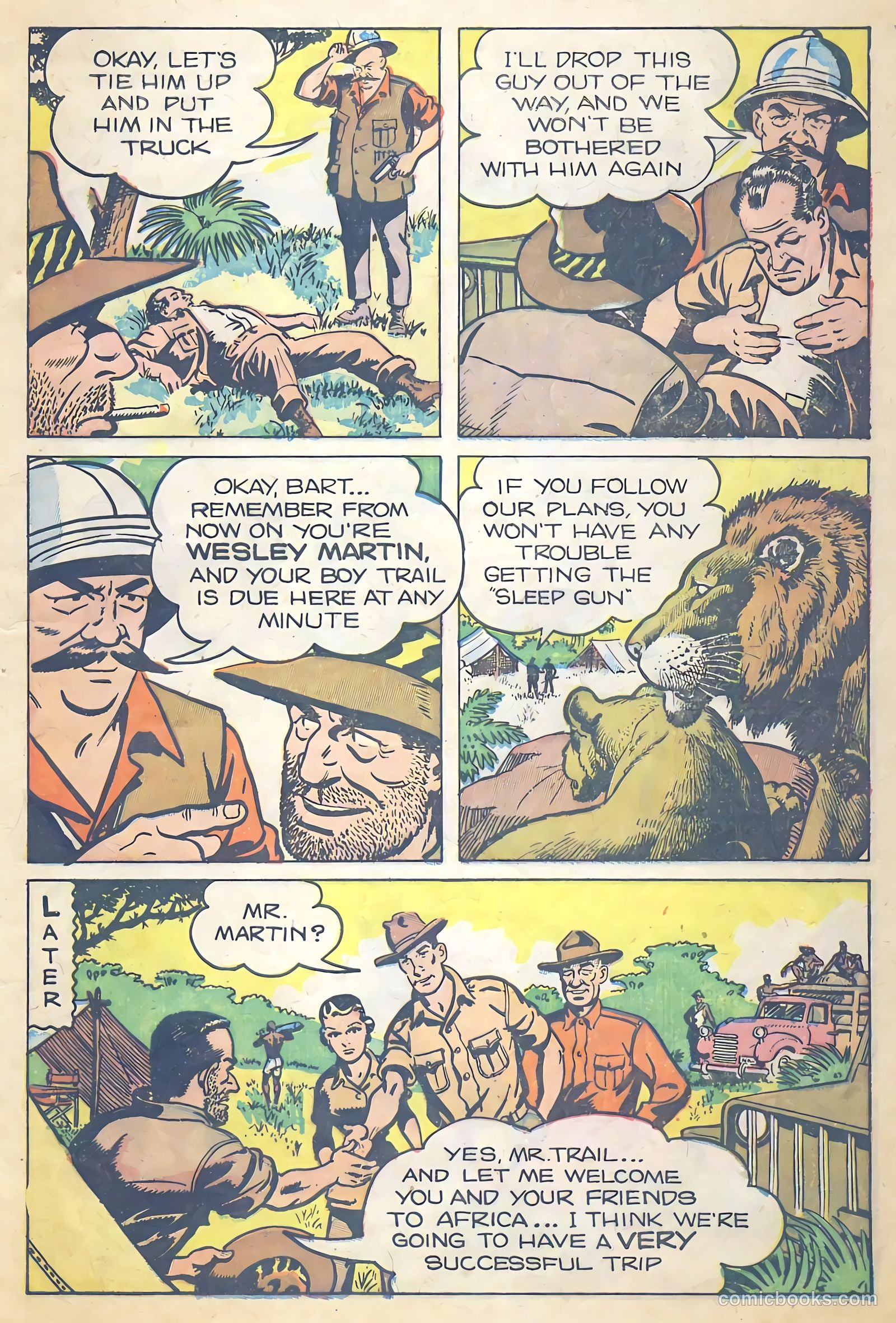 Mark Trail on Safari #5 — page 9 of 36