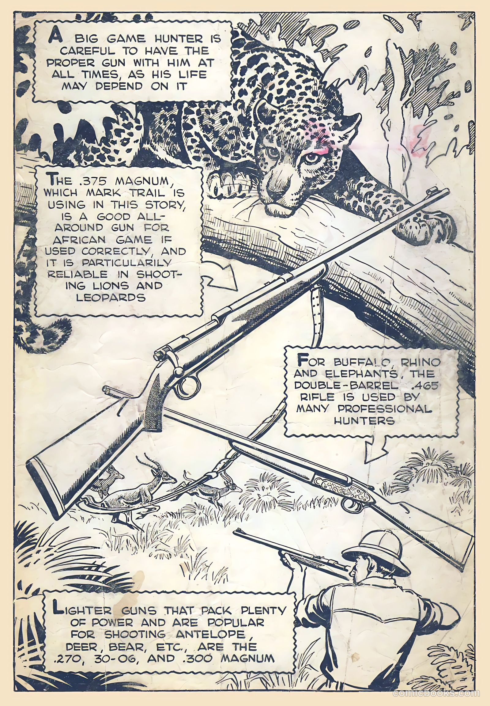 Mark Trail on Safari #5 — page 35 of 36