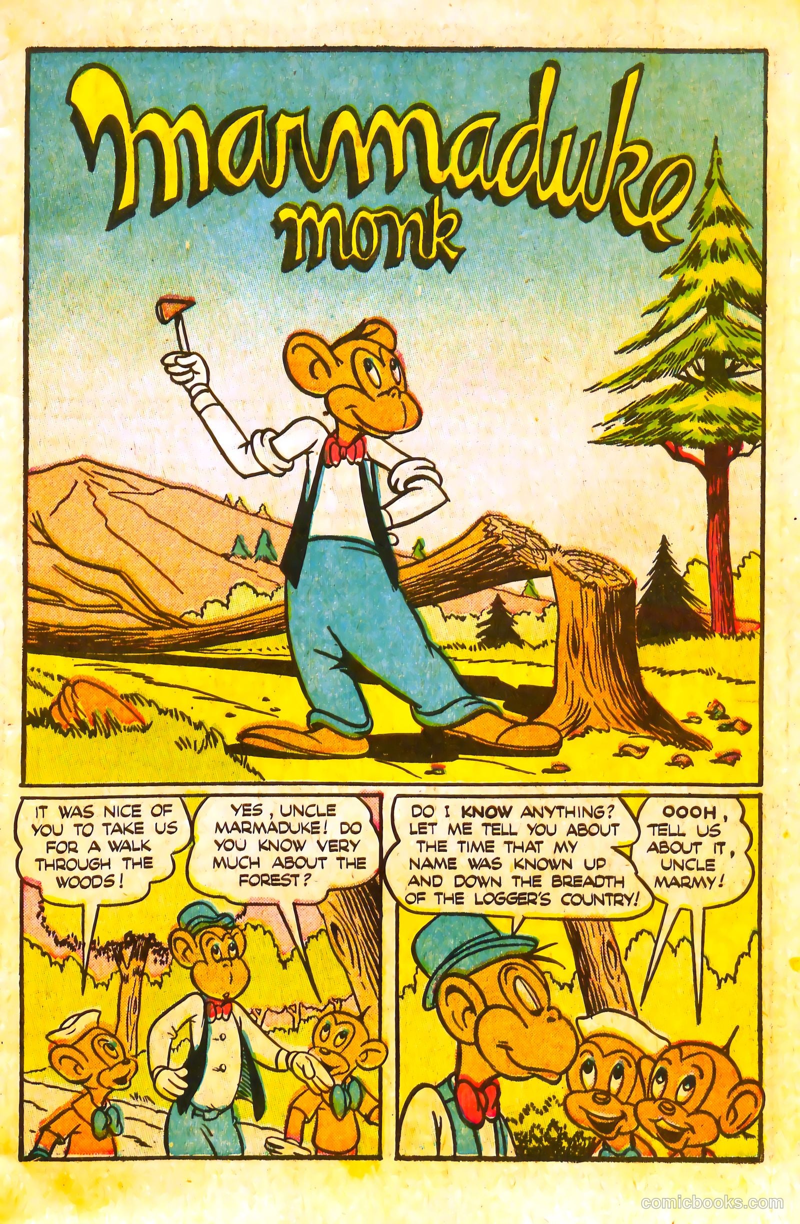 Marmaduke Monk #1 — page 3 of 36