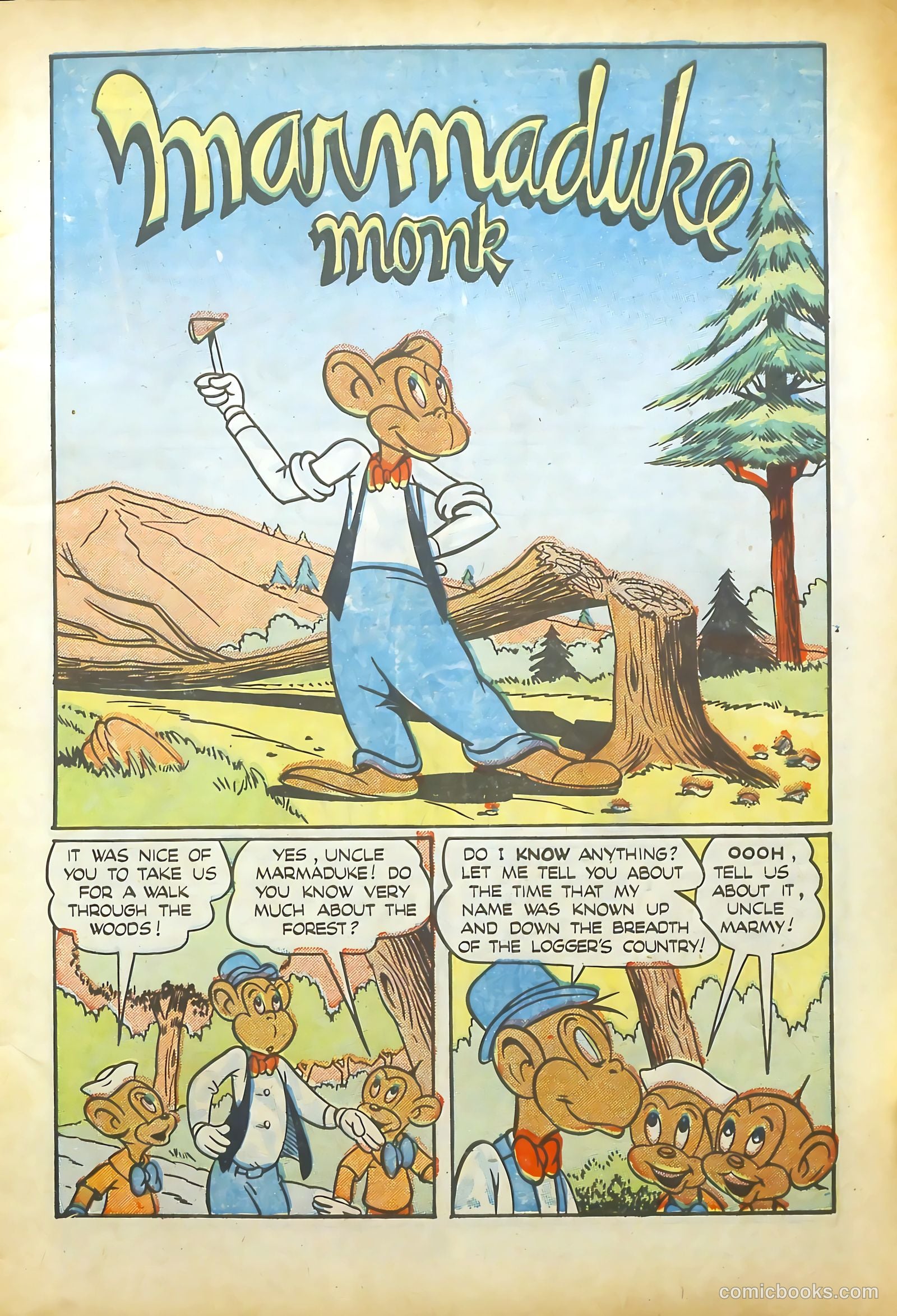 Marmaduke Monk #14 — page 3 of 36
