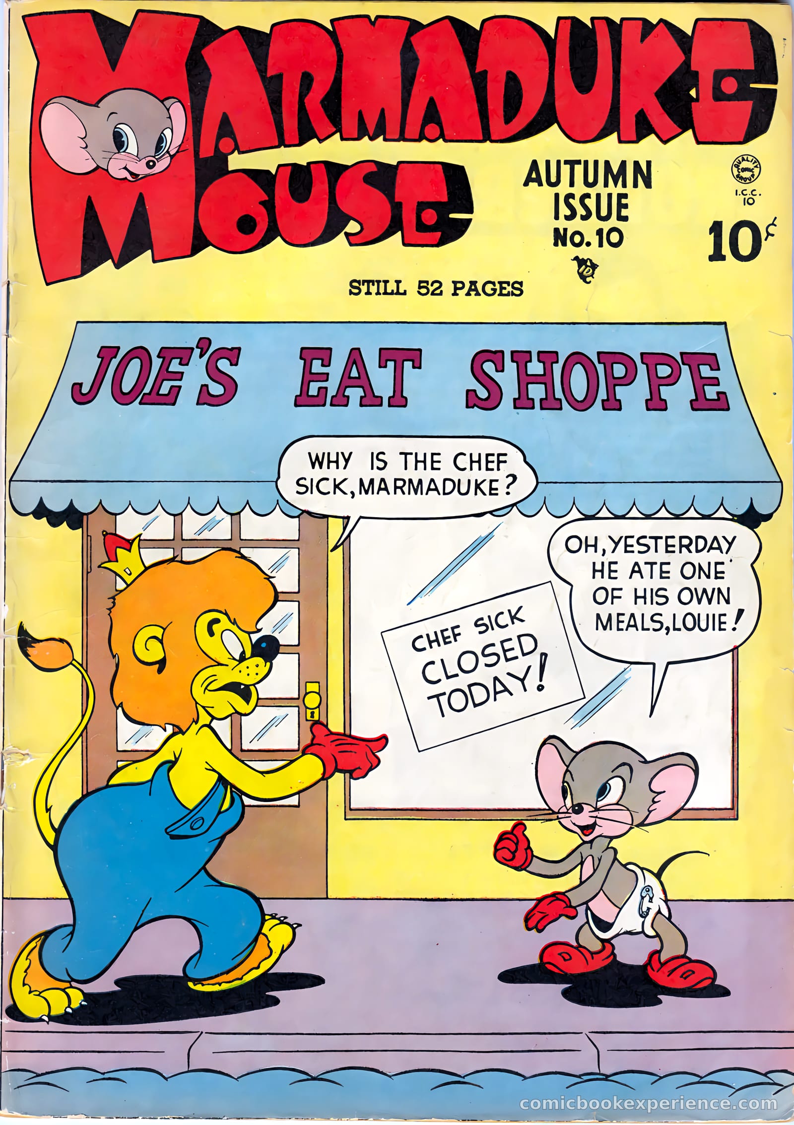 Marmaduke Mouse #10 — page 1 of 52