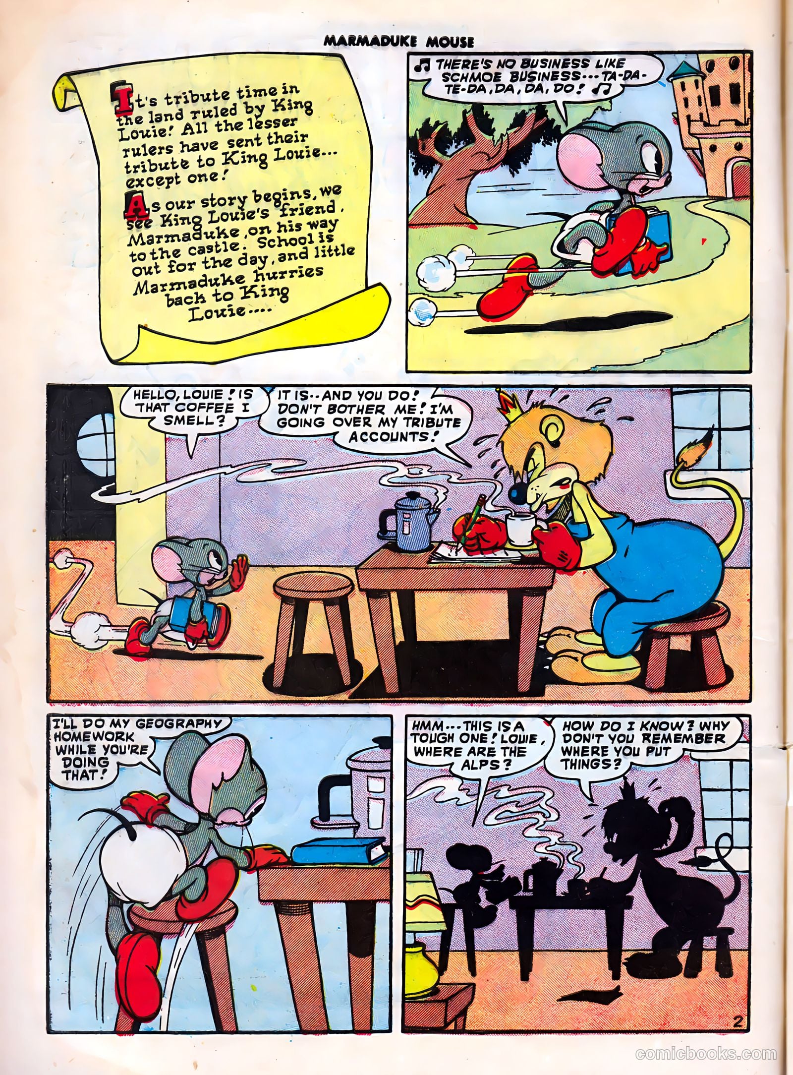 Marmaduke Mouse #10 — page 4 of 52