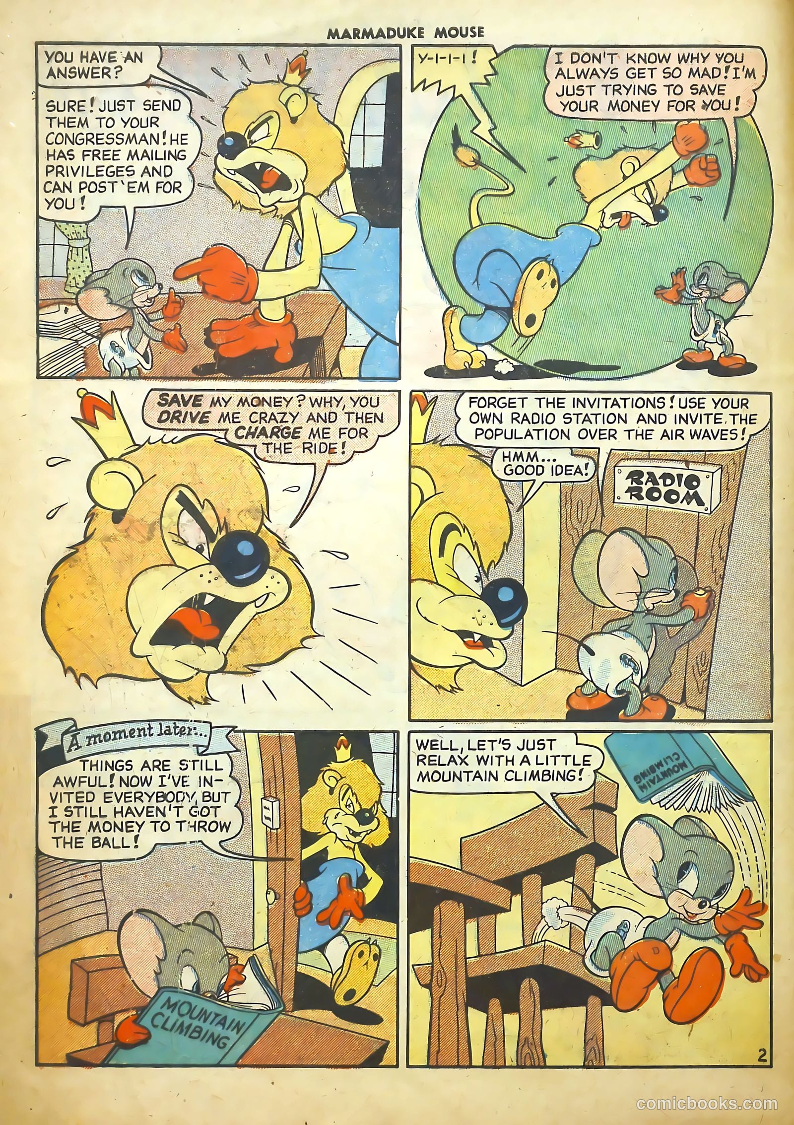 Marmaduke Mouse #12 — page 4 of 36