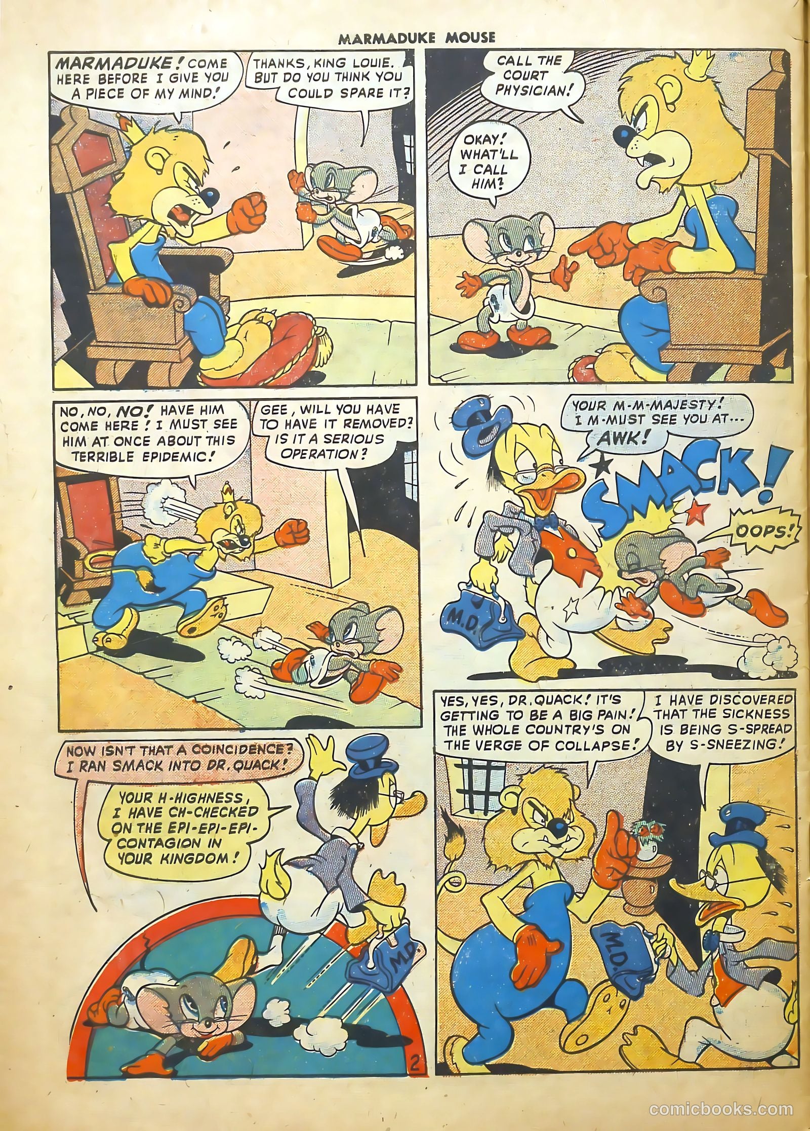 Marmaduke Mouse #12 — page 30 of 36