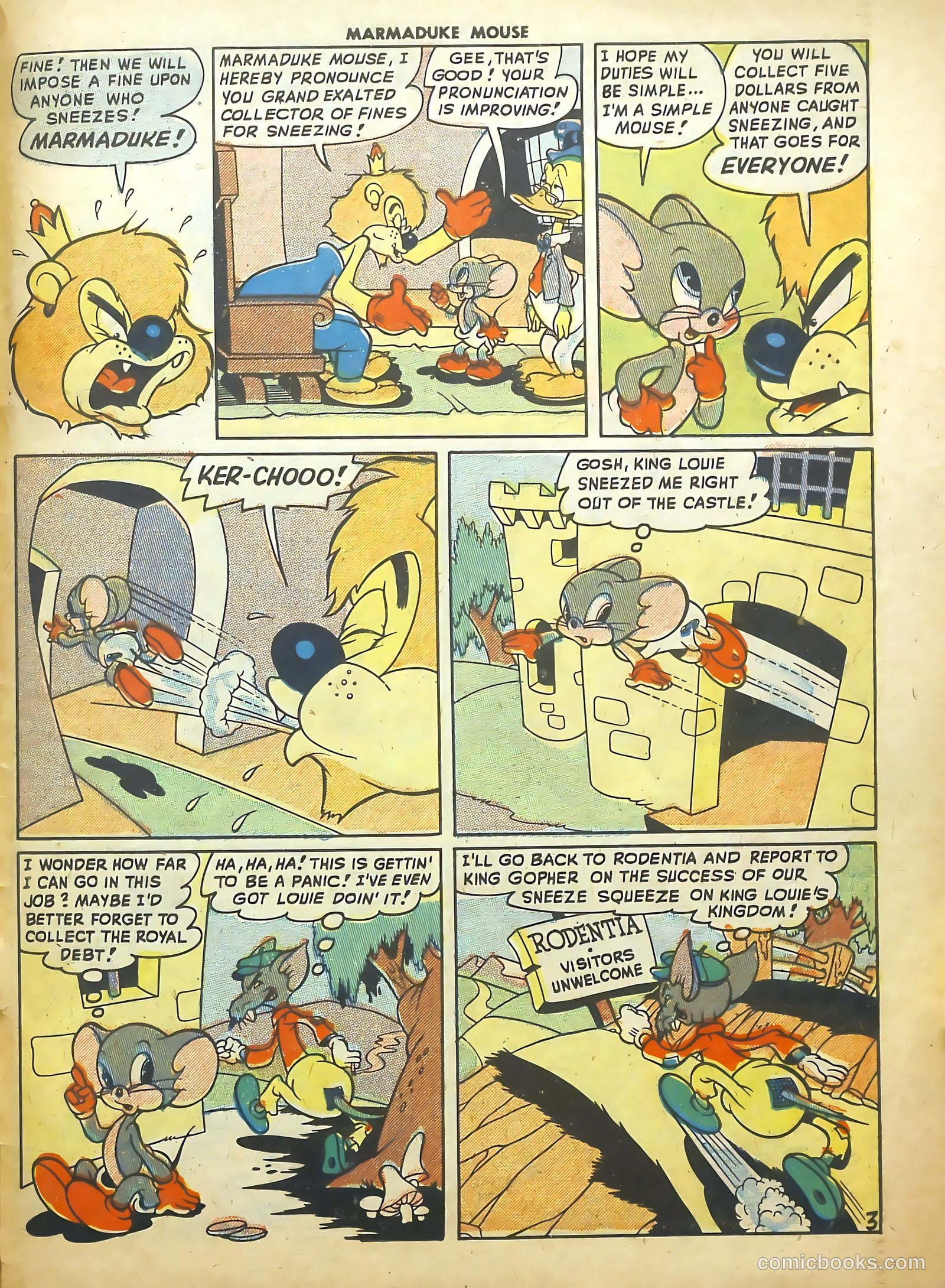 Marmaduke Mouse #12 — page 31 of 36