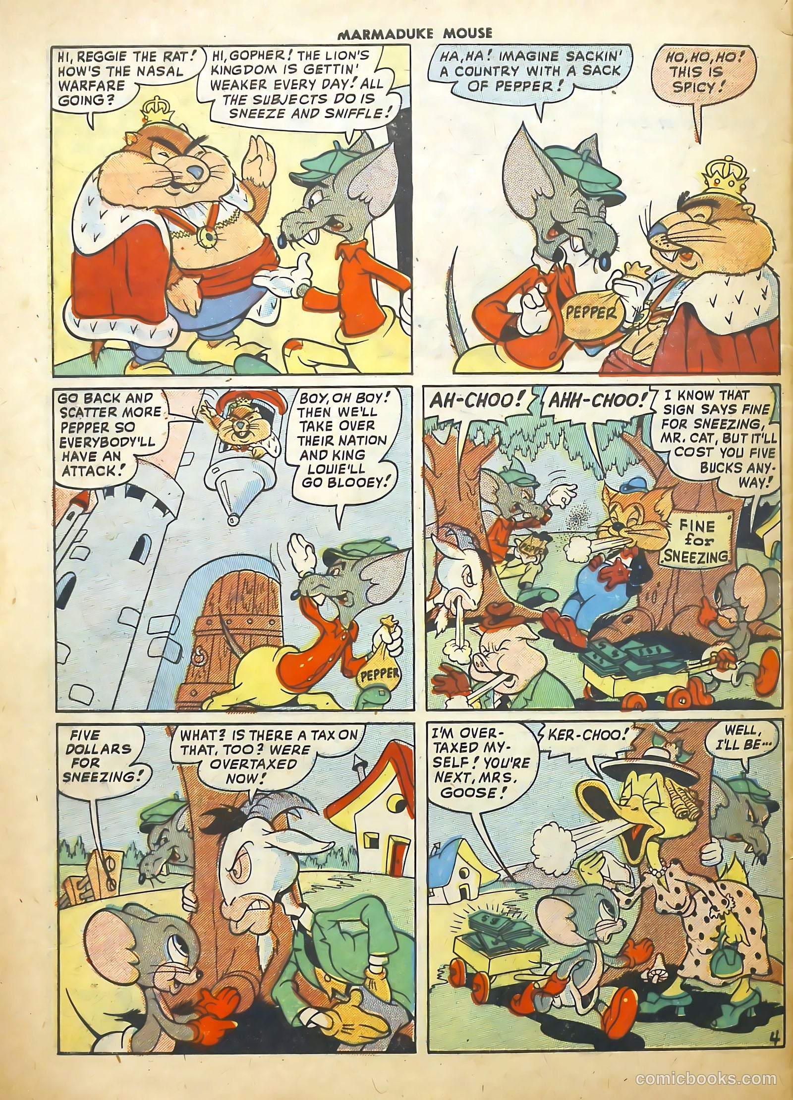 Marmaduke Mouse #12 — page 32 of 36