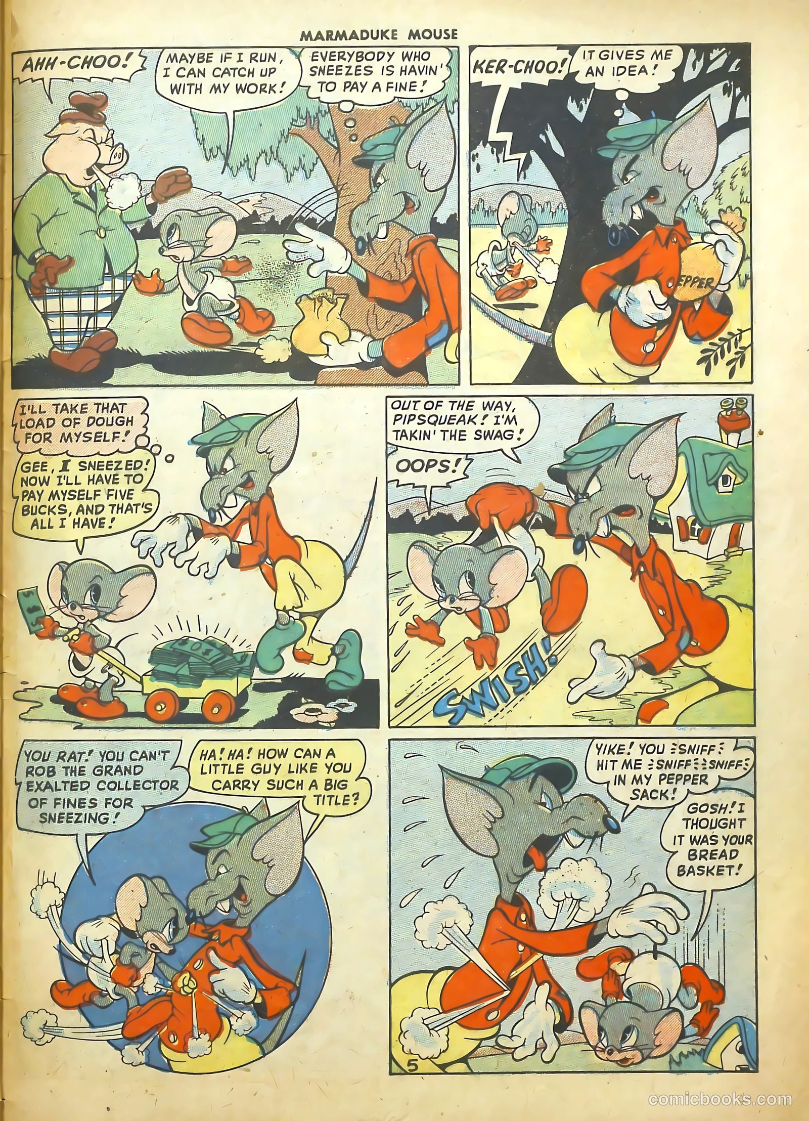 Marmaduke Mouse #12 — page 33 of 36