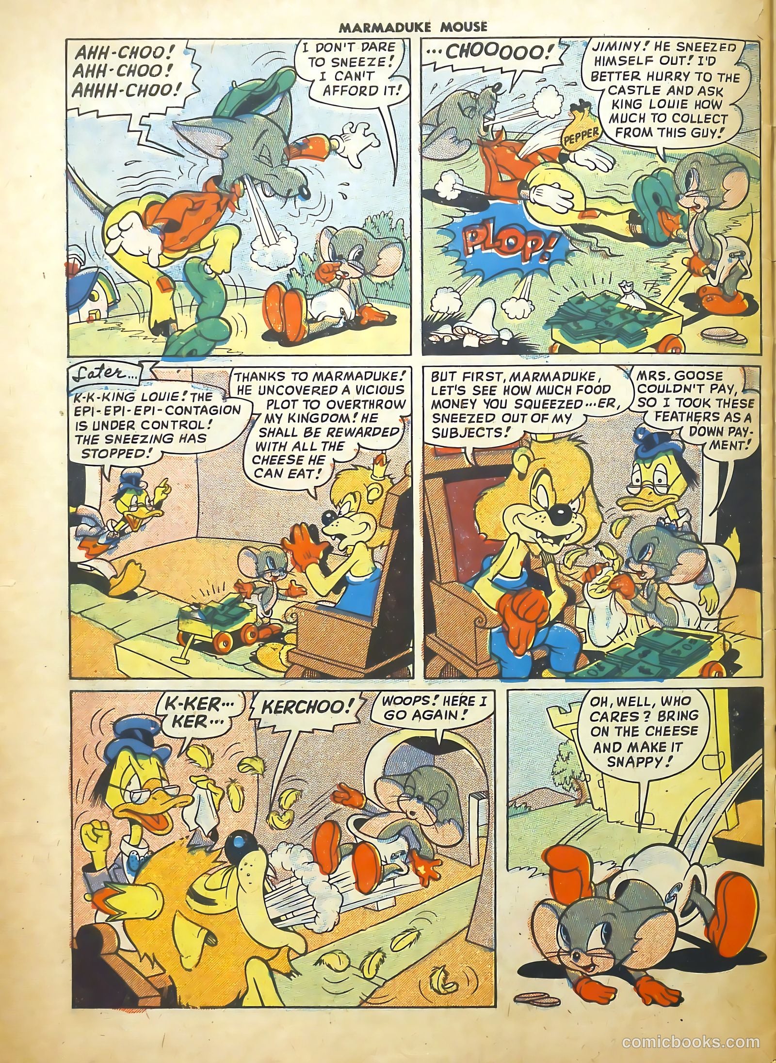 Marmaduke Mouse #12 — page 34 of 36