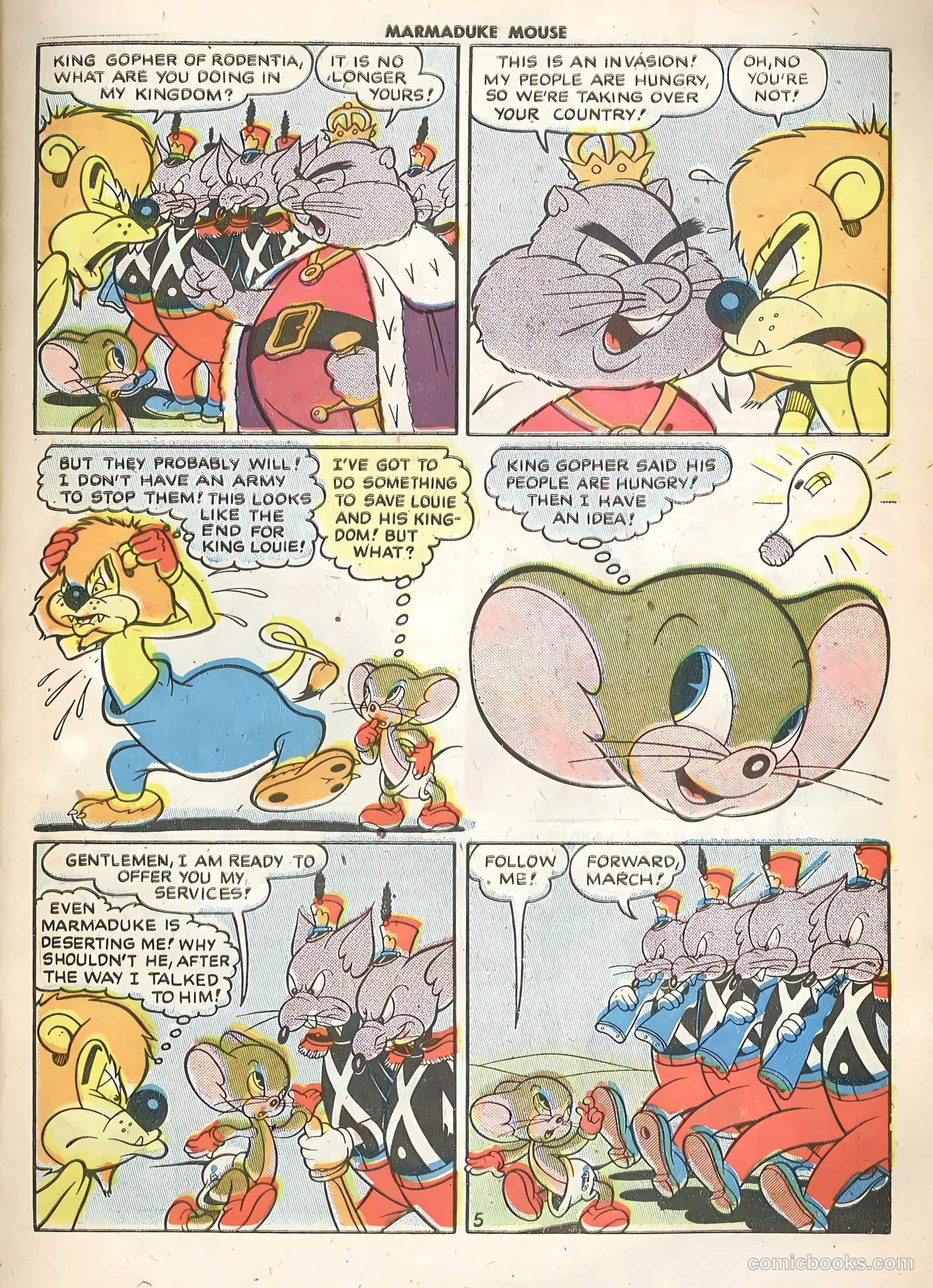 Marmaduke Mouse #13 — page 7 of 36