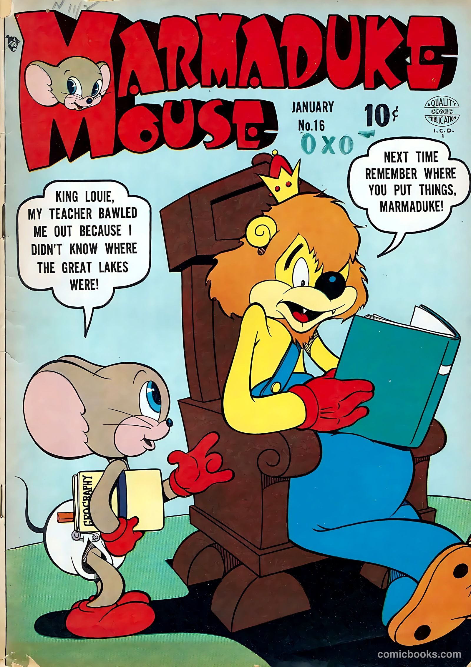Marmaduke Mouse #16 — page 1 of 36