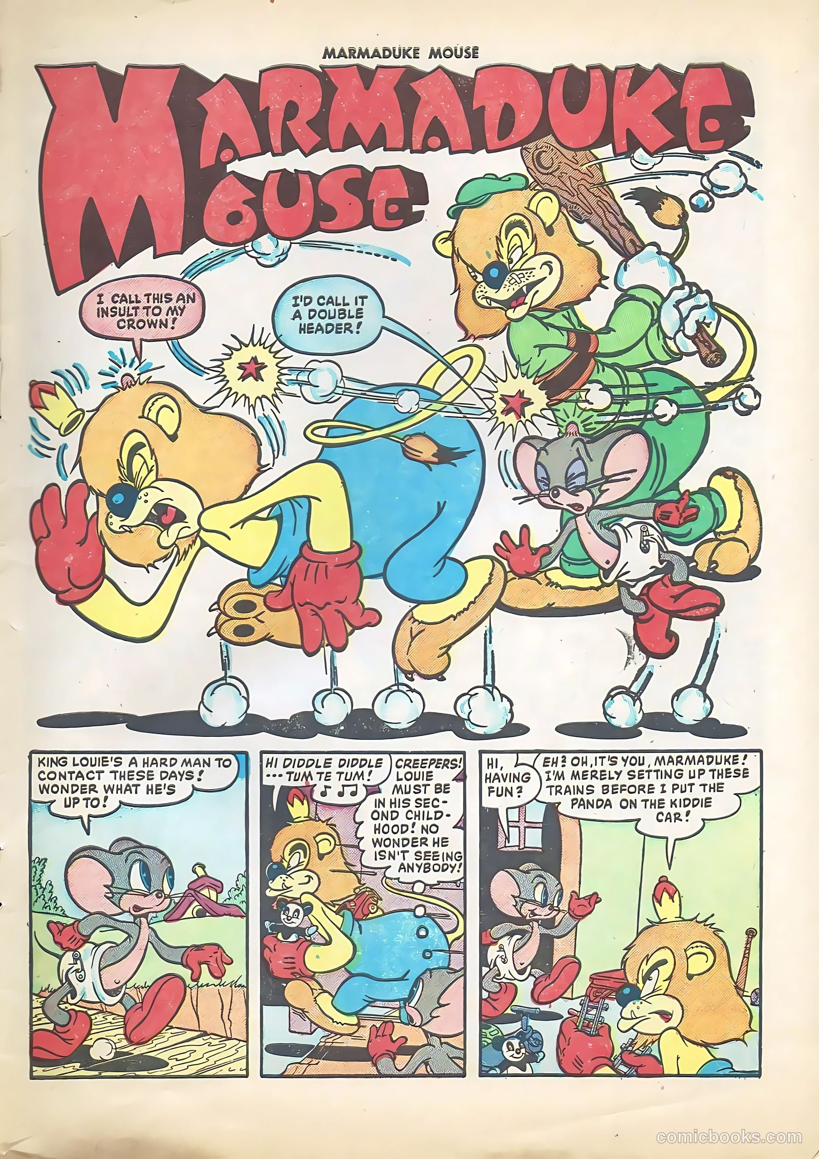 Marmaduke Mouse #16 — page 3 of 36