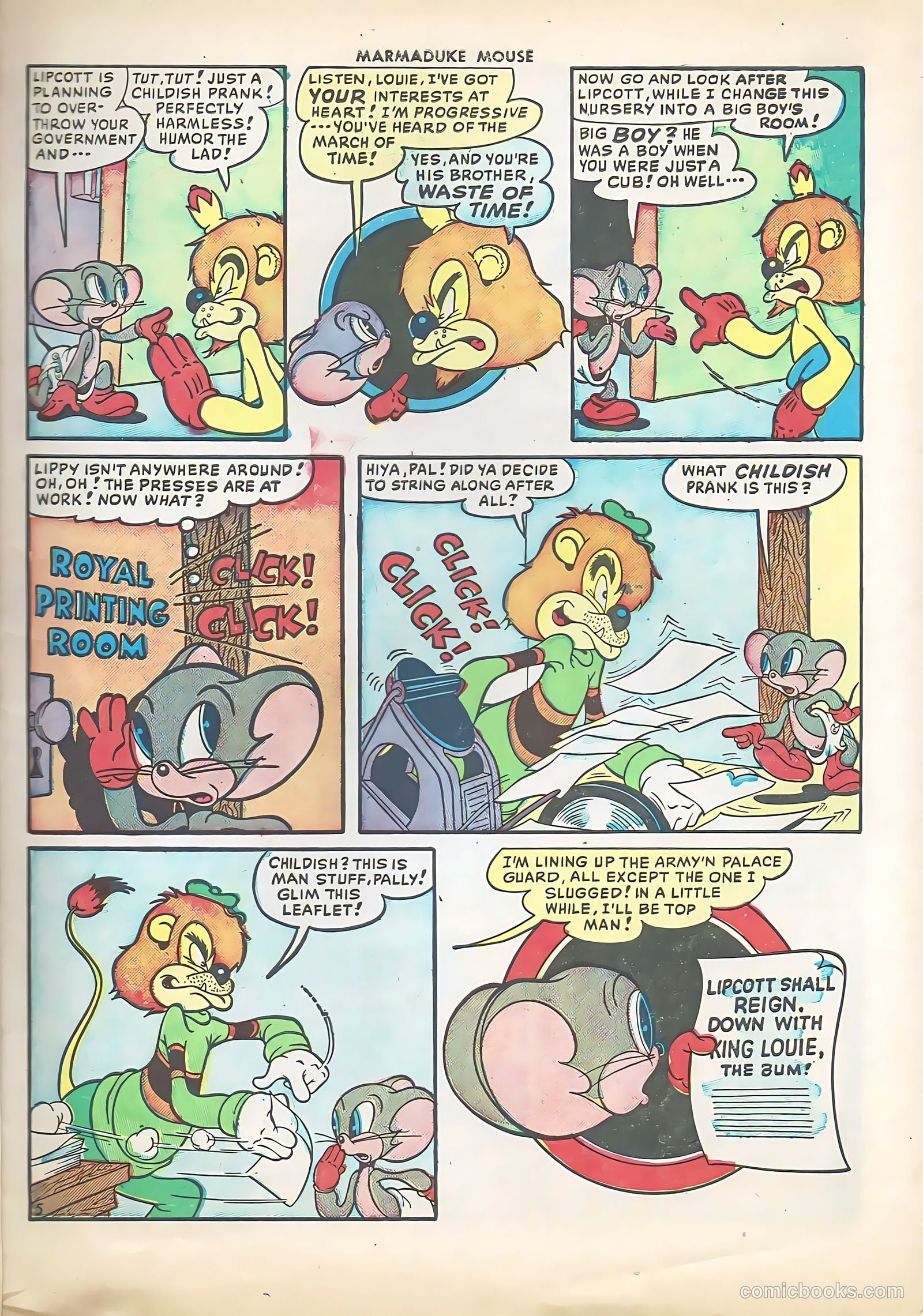 Marmaduke Mouse #16 — page 7 of 36