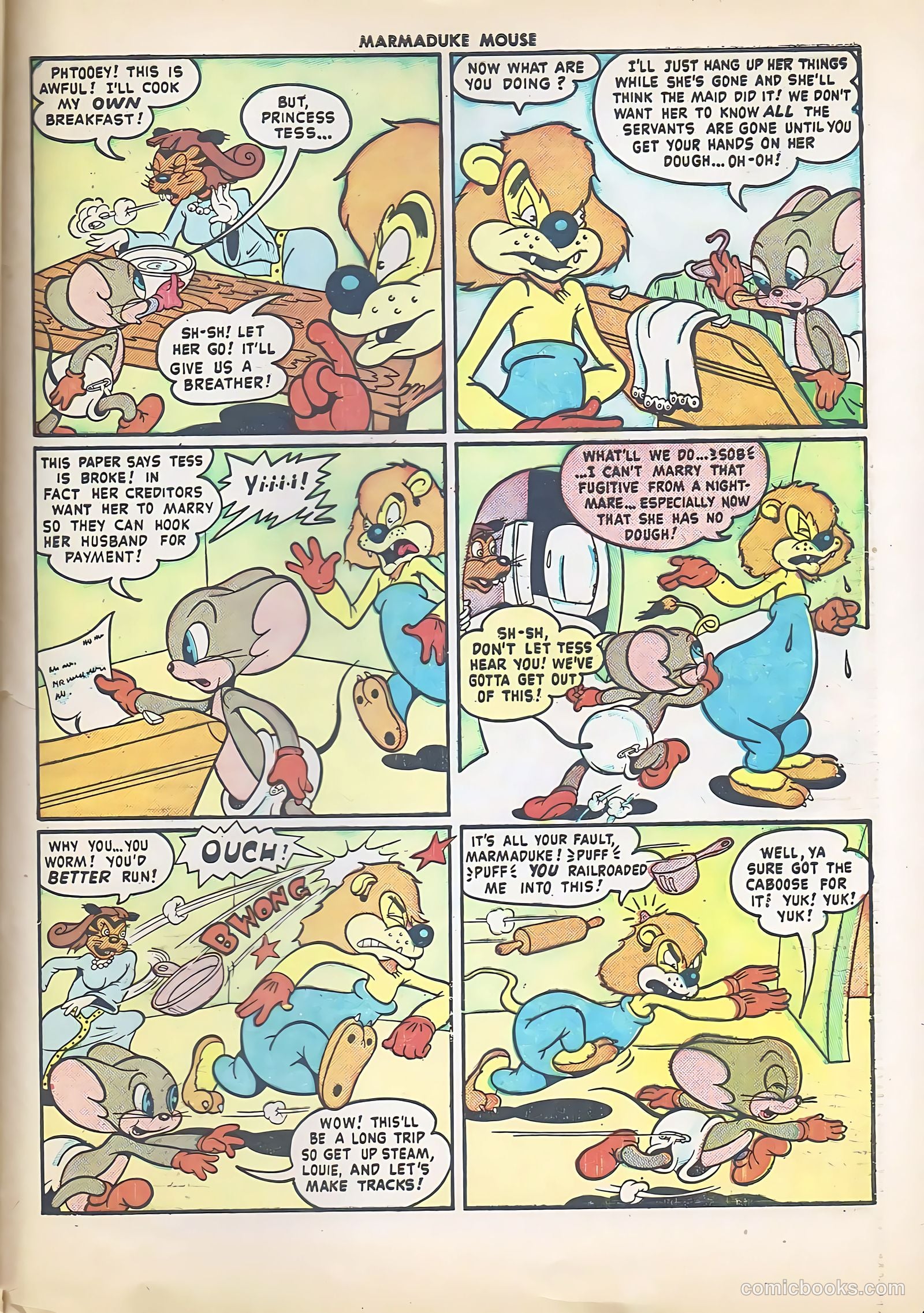 Marmaduke Mouse #16 — page 33 of 36