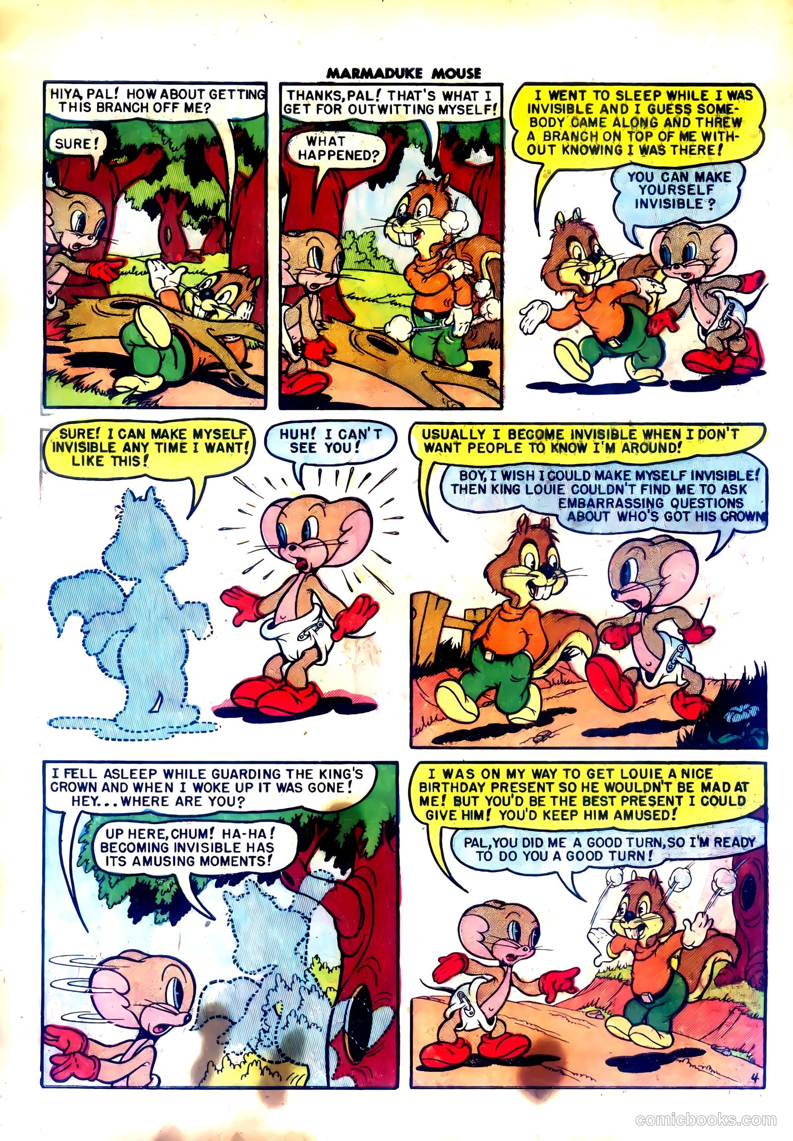 Marmaduke Mouse #17 — page 6 of 36