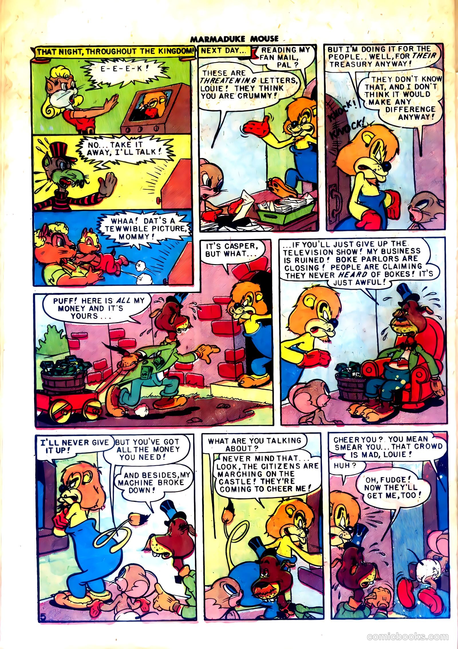 Marmaduke Mouse #17 — page 32 of 36
