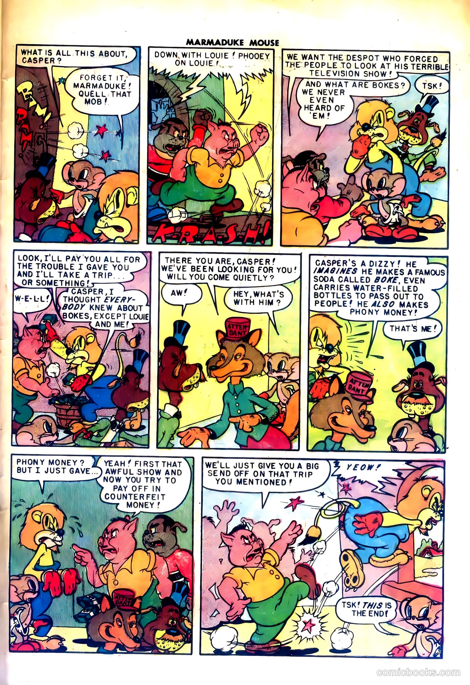 Marmaduke Mouse #17 — page 33 of 36