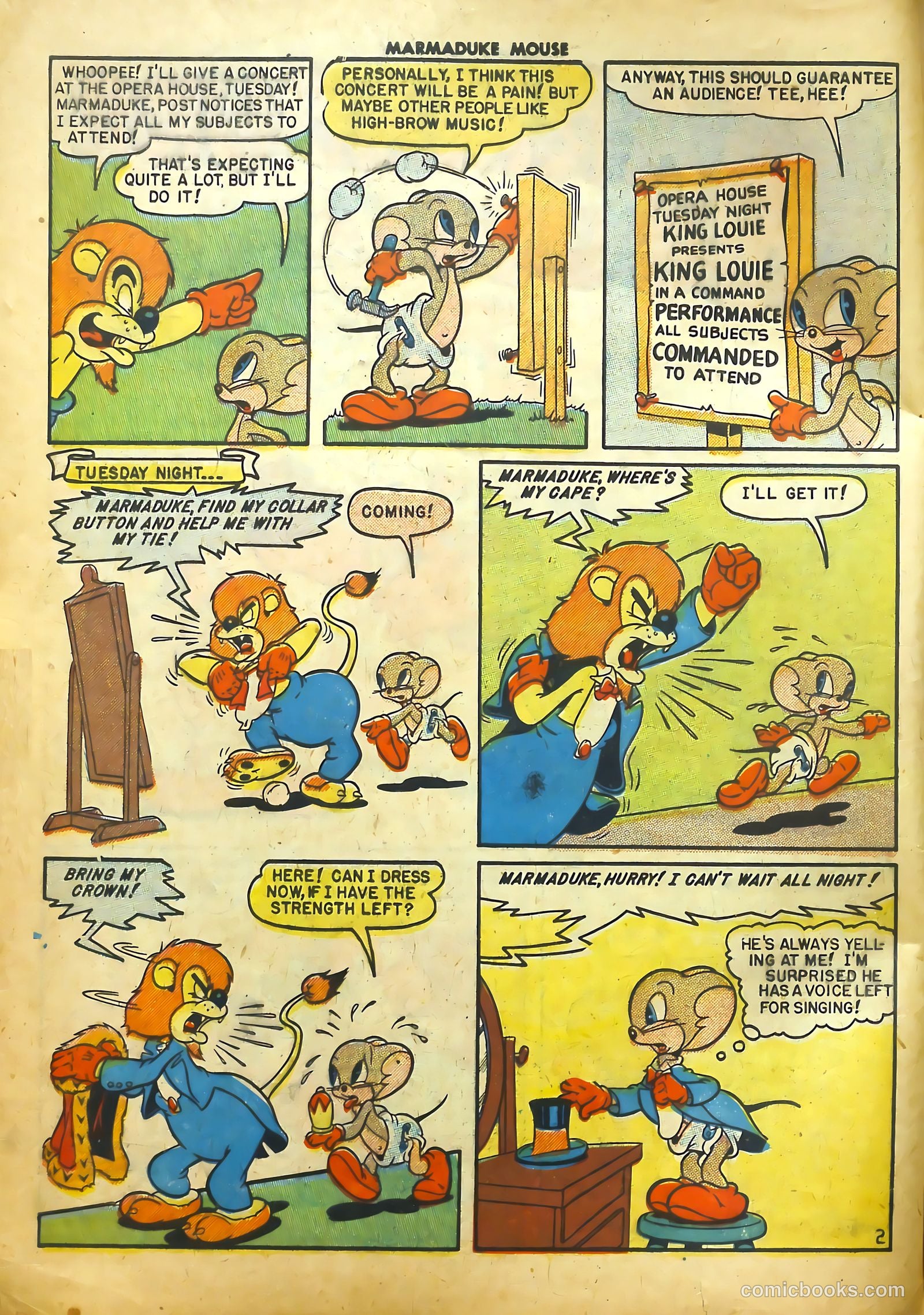 Marmaduke Mouse #18 — page 4 of 36