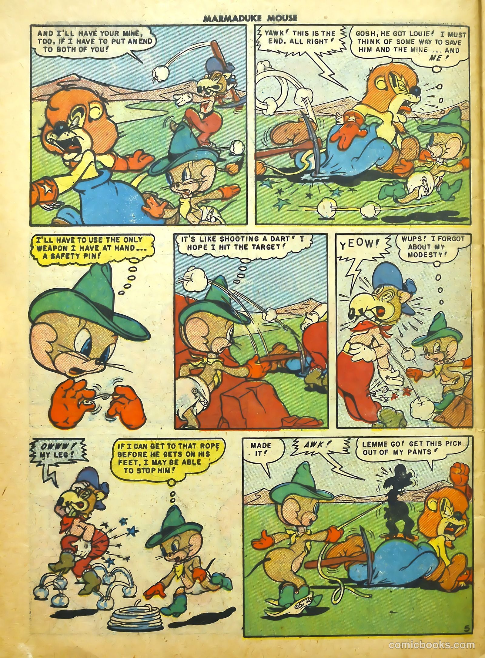 Marmaduke Mouse #18 — page 32 of 36