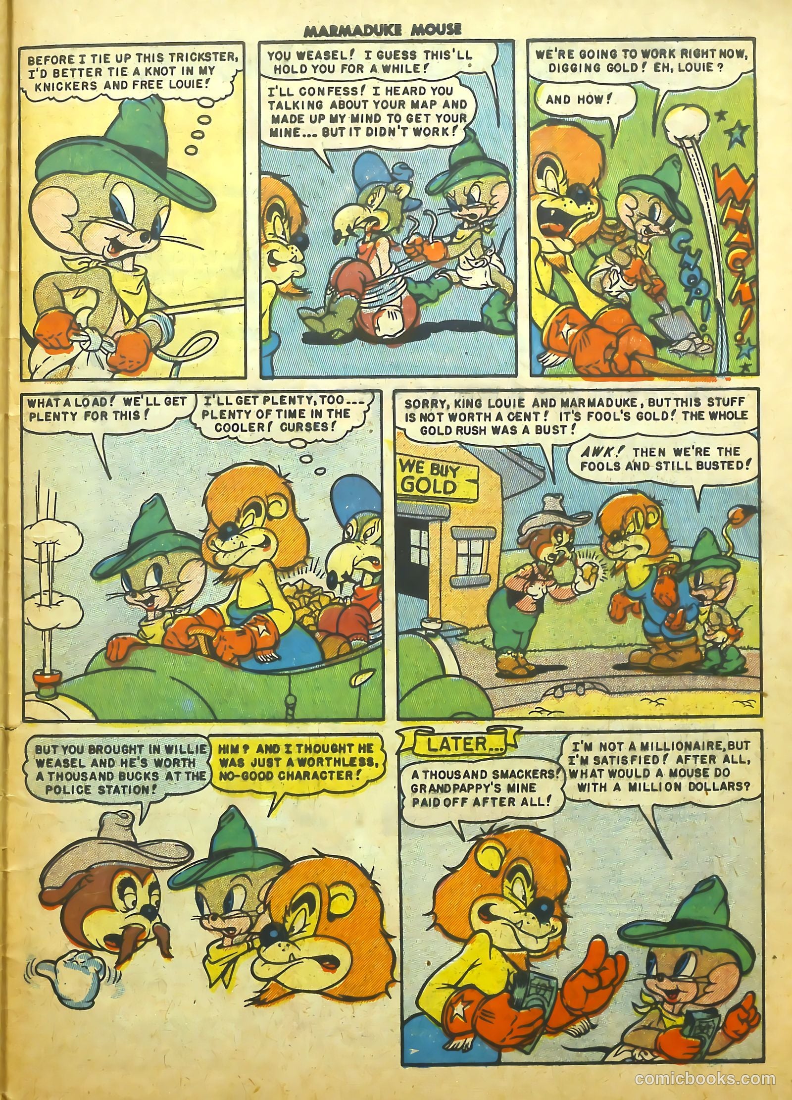 Marmaduke Mouse #18 — page 33 of 36