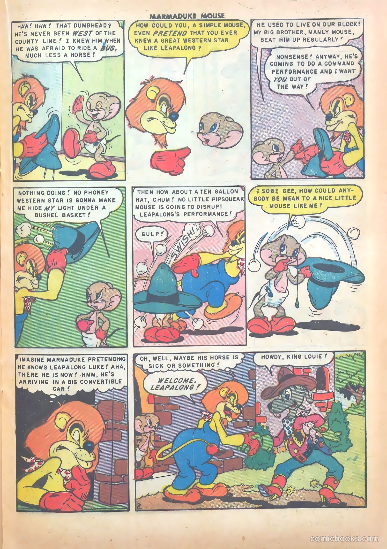 Marmaduke Mouse #19 — page 17 of 36