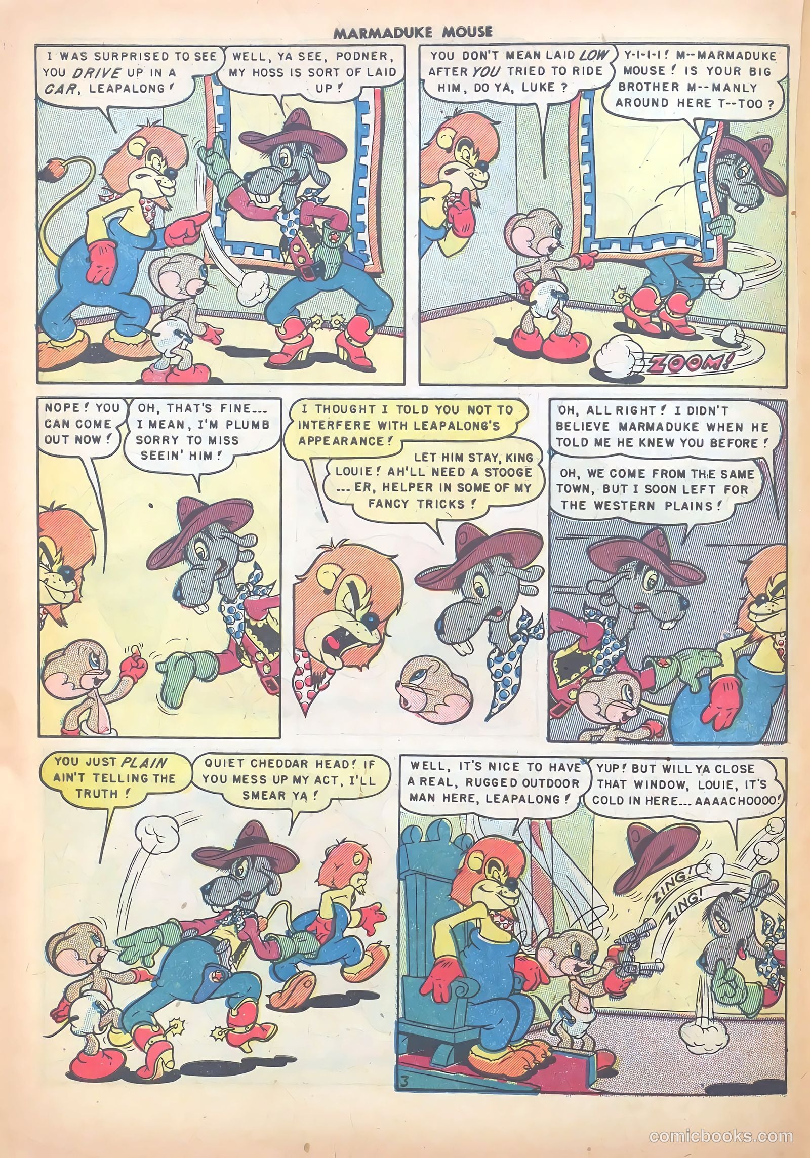 Marmaduke Mouse #19 — page 18 of 36