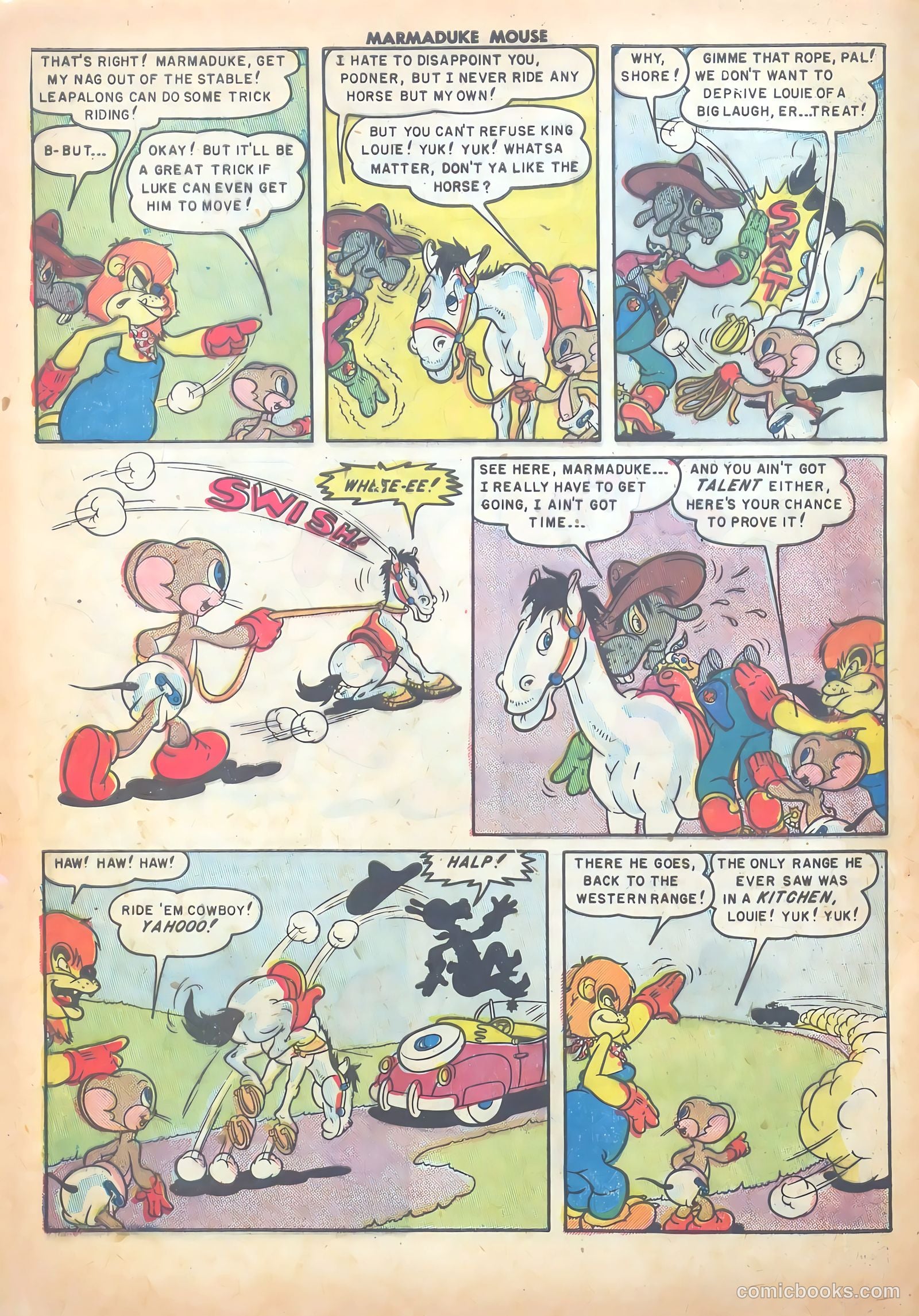 Marmaduke Mouse #19 — page 20 of 36