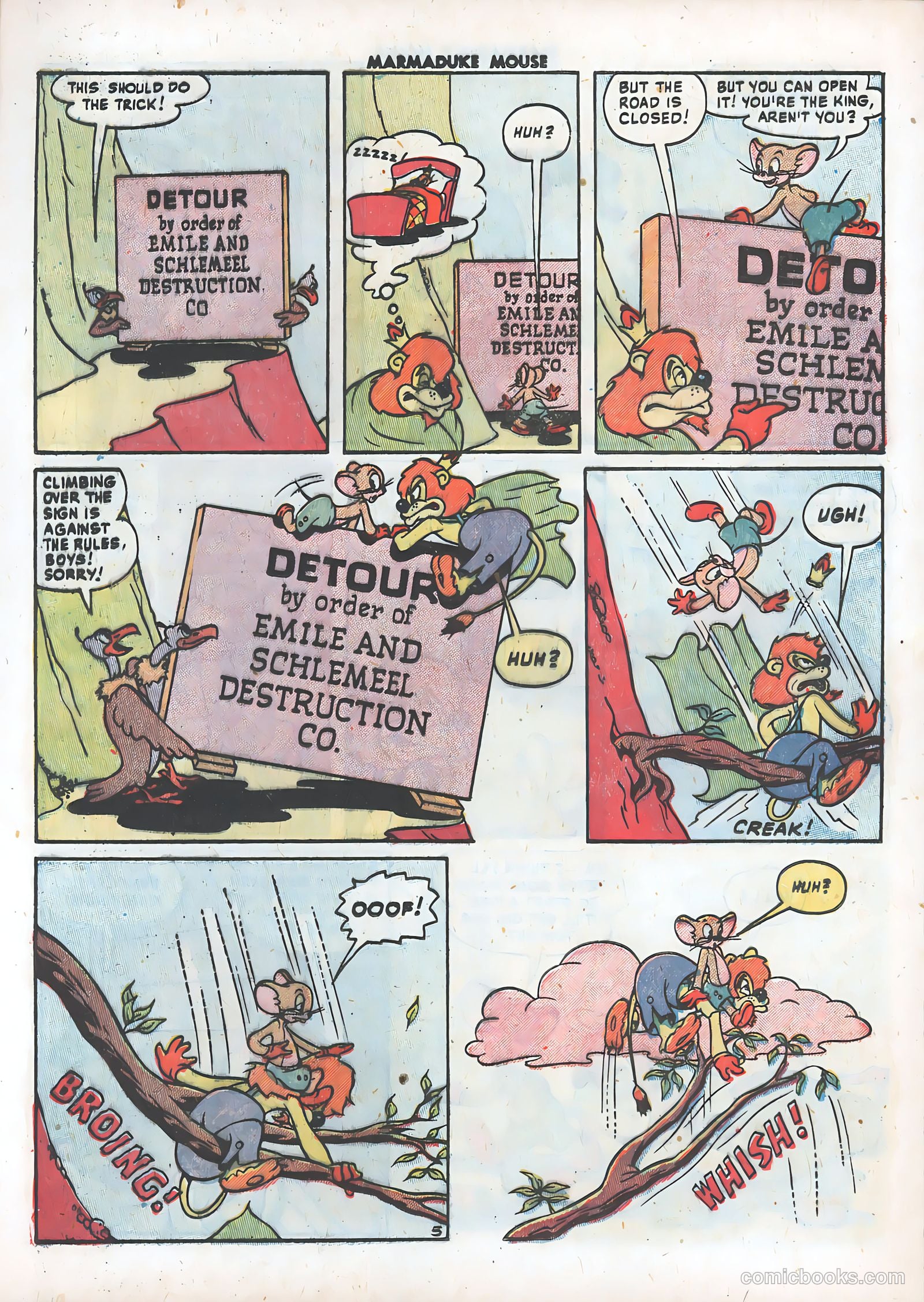 Marmaduke Mouse #20 — page 7 of 36
