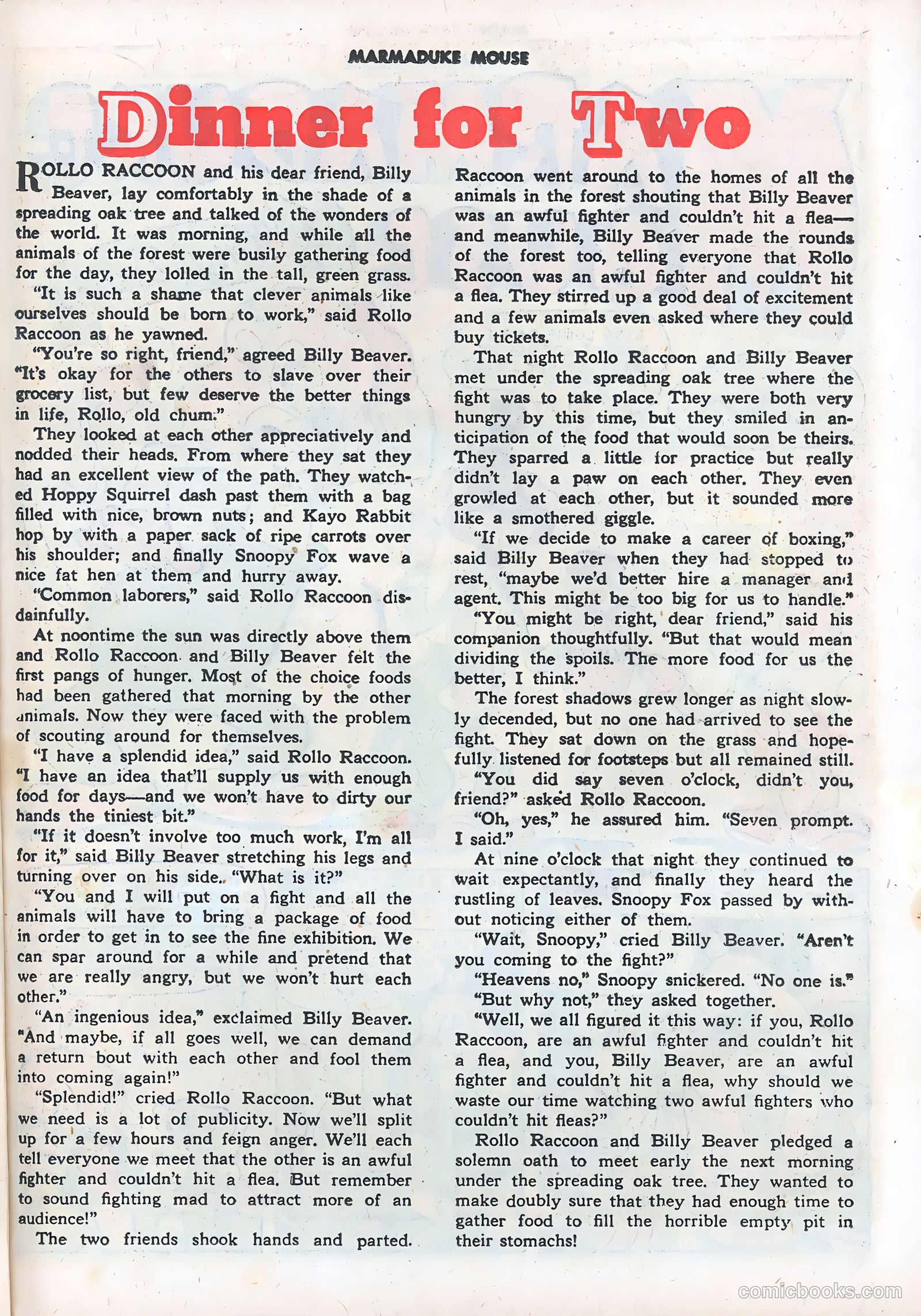 Marmaduke Mouse #20 — page 27 of 36