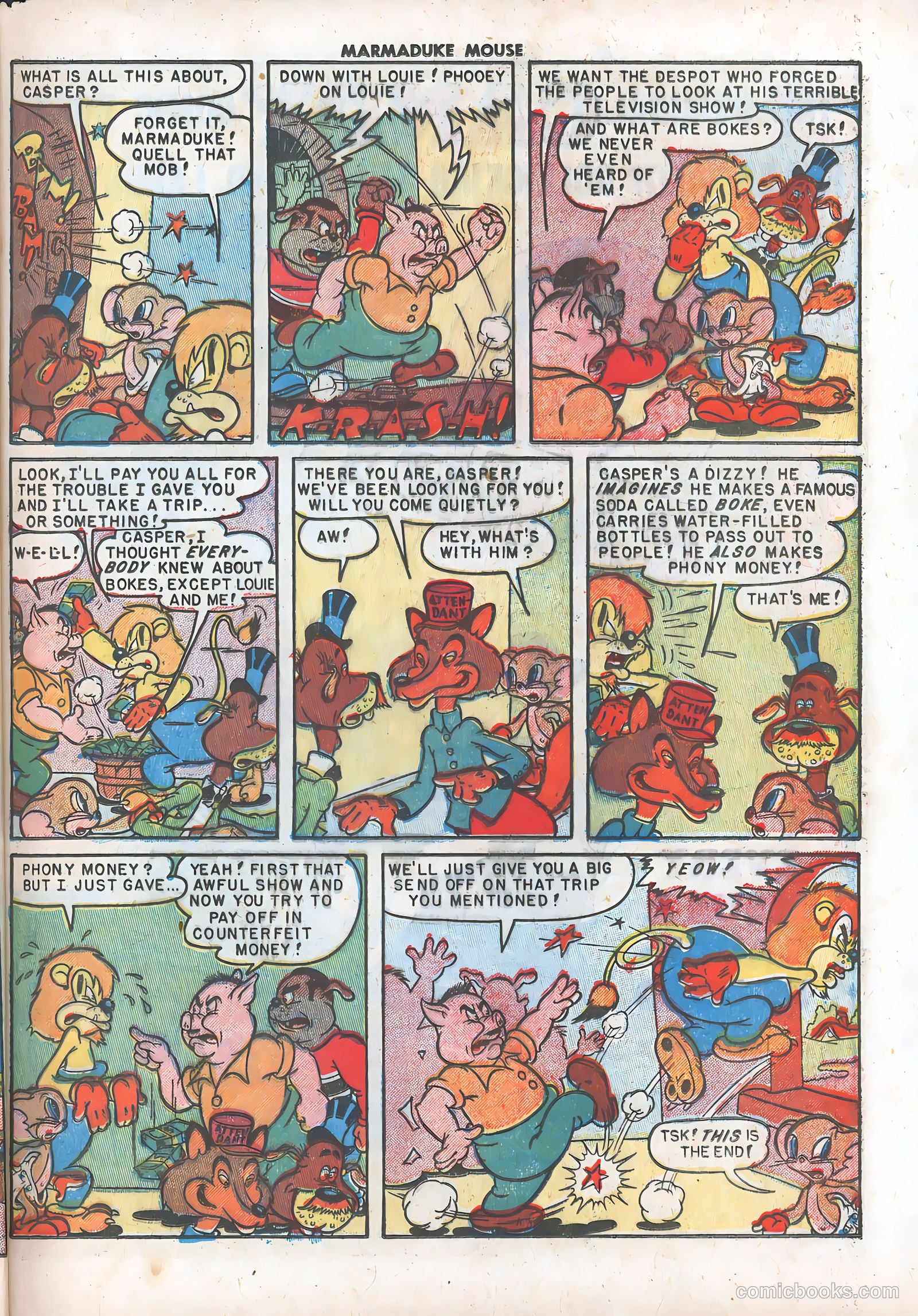 Marmaduke Mouse #20 — page 33 of 36