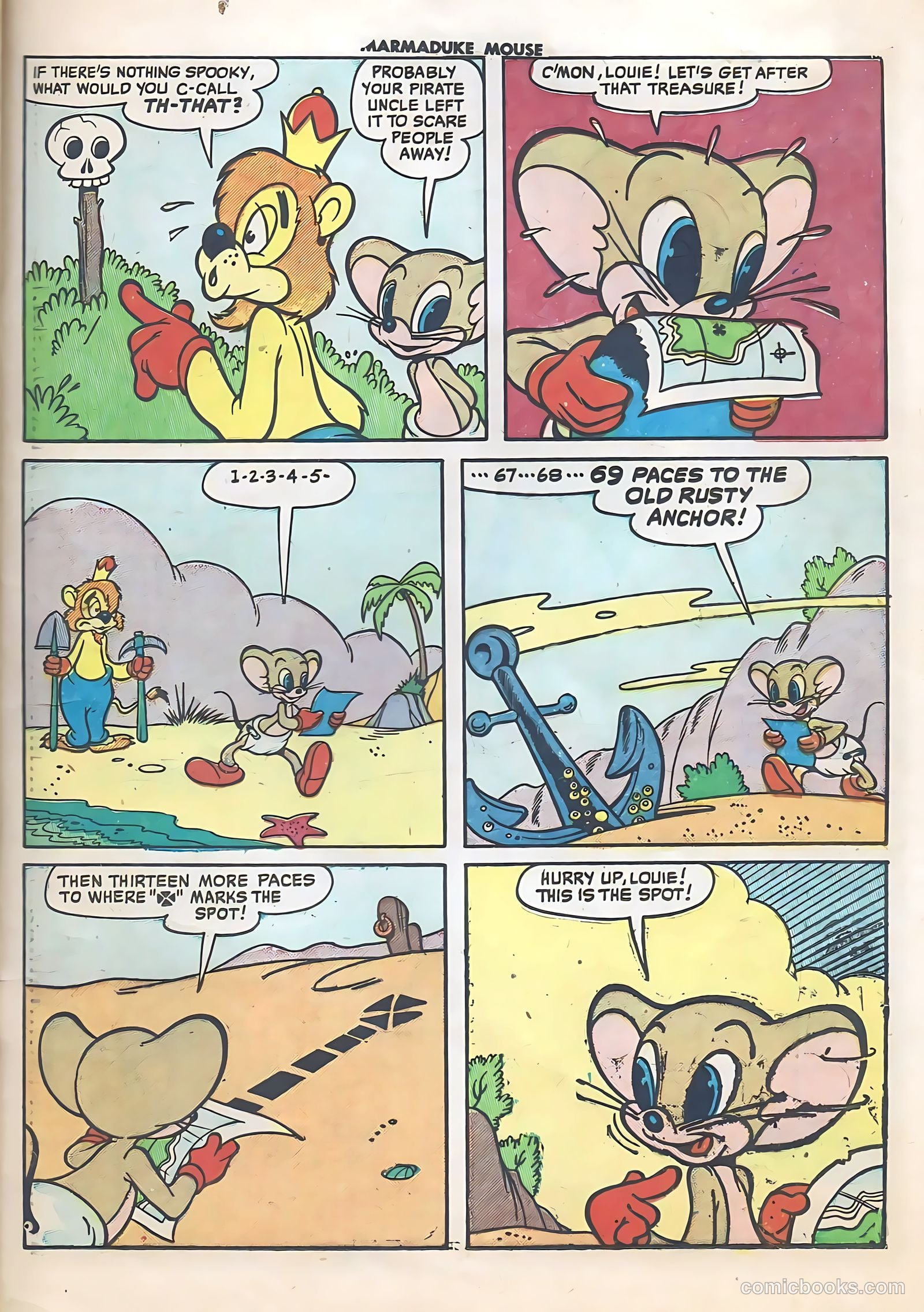 Marmaduke Mouse #22 — page 35 of 52
