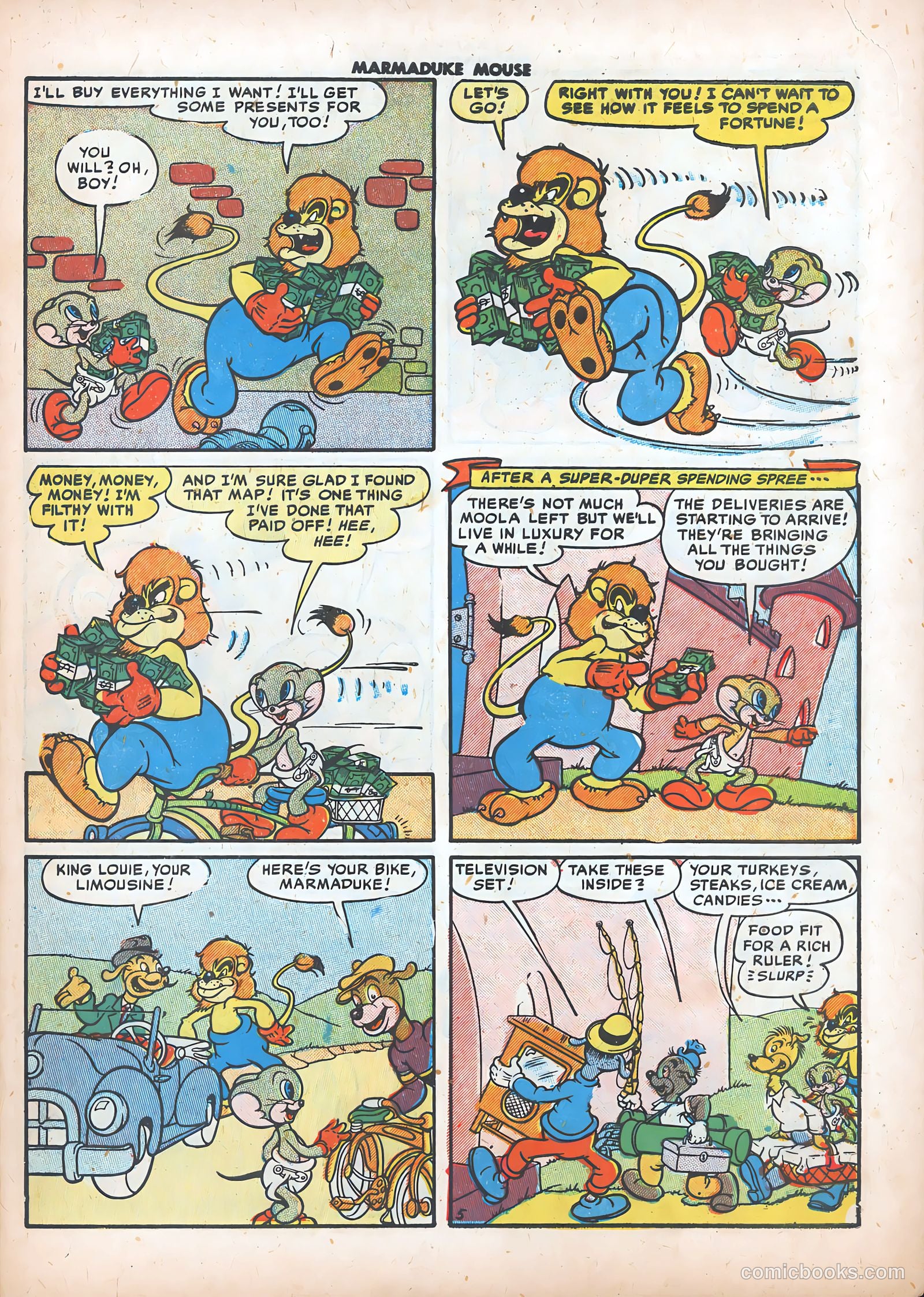 Marmaduke Mouse #23 — page 7 of 52