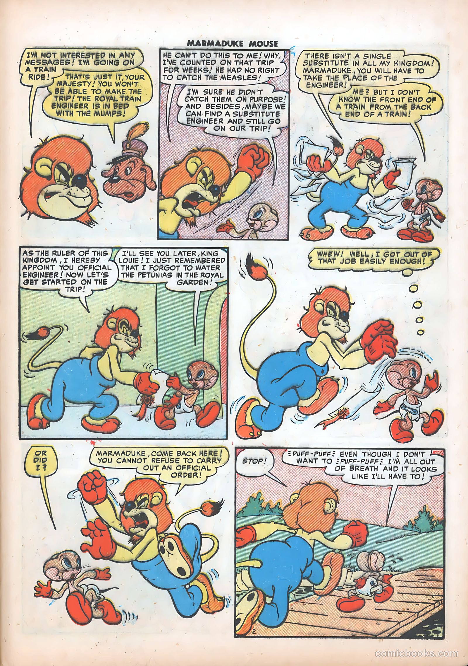 Marmaduke Mouse #23 — page 33 of 52