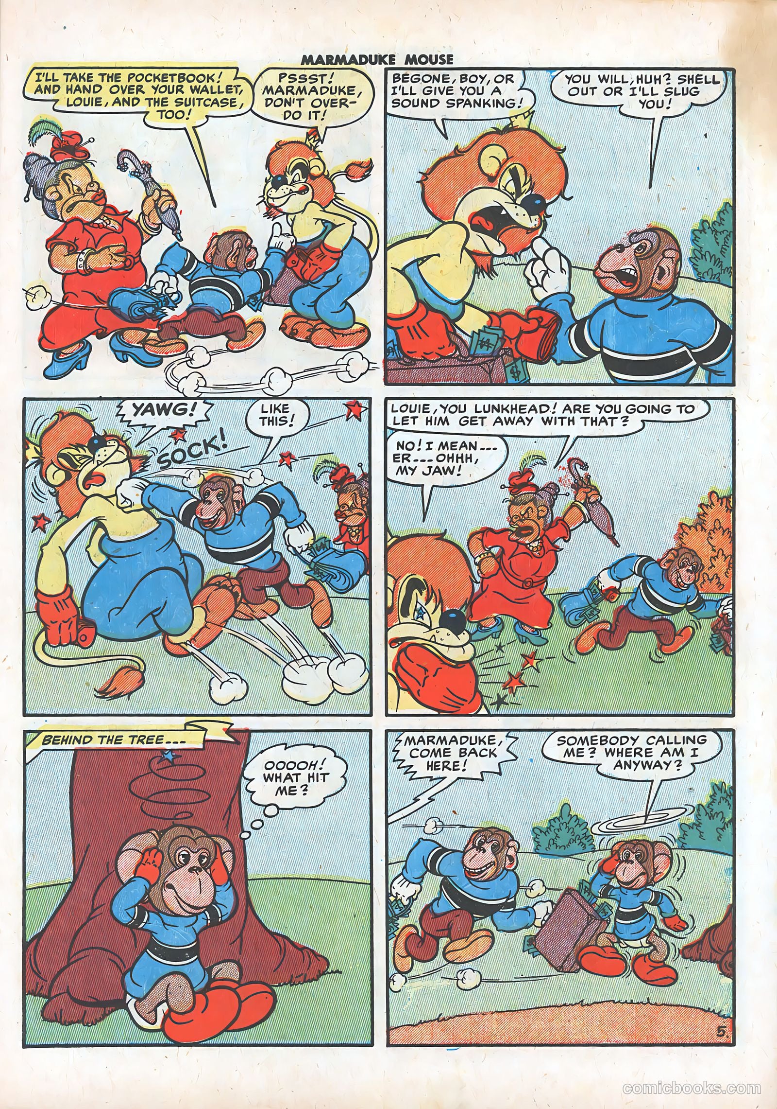 Marmaduke Mouse #24 — page 7 of 52
