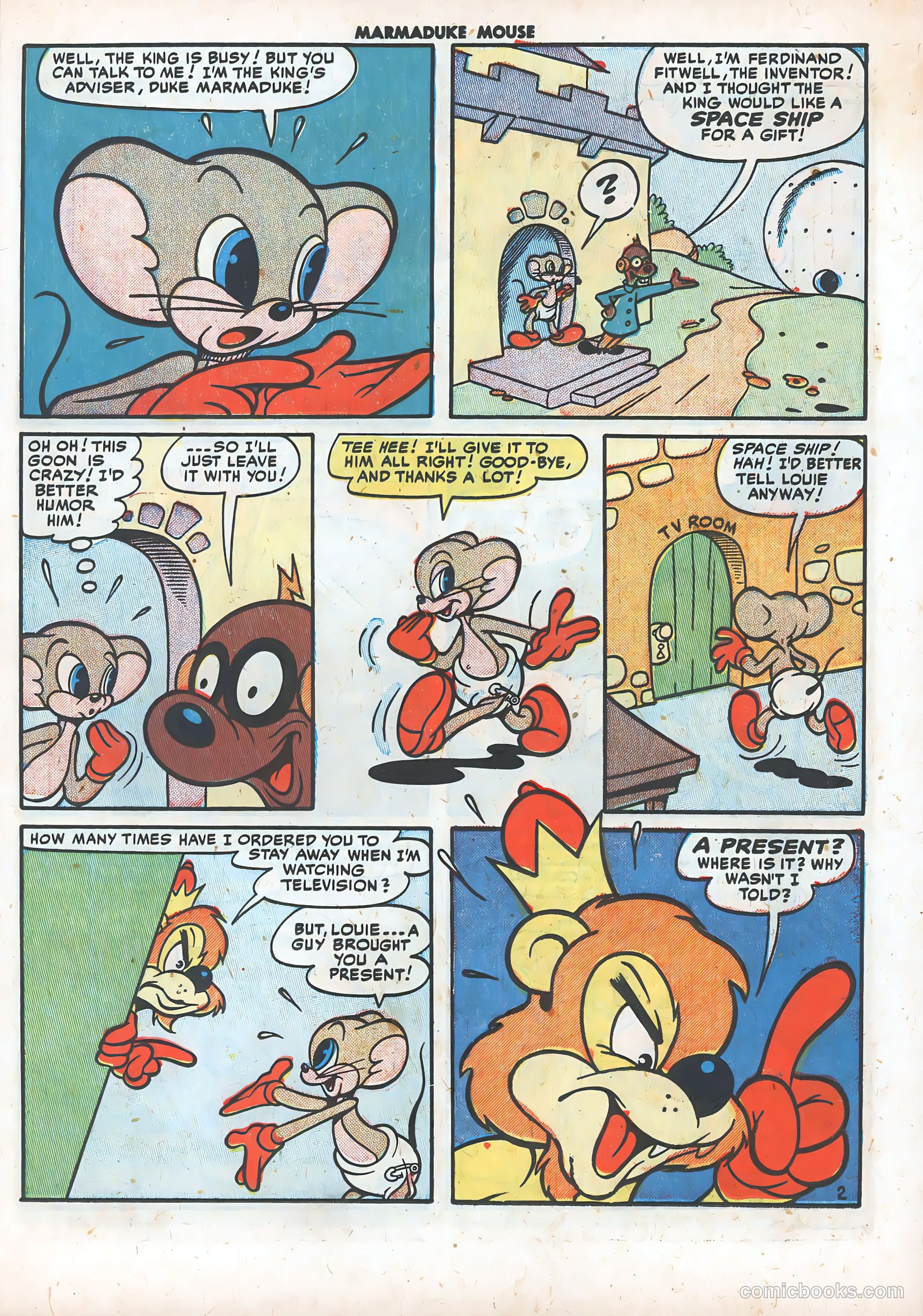 Marmaduke Mouse #24 — page 17 of 52