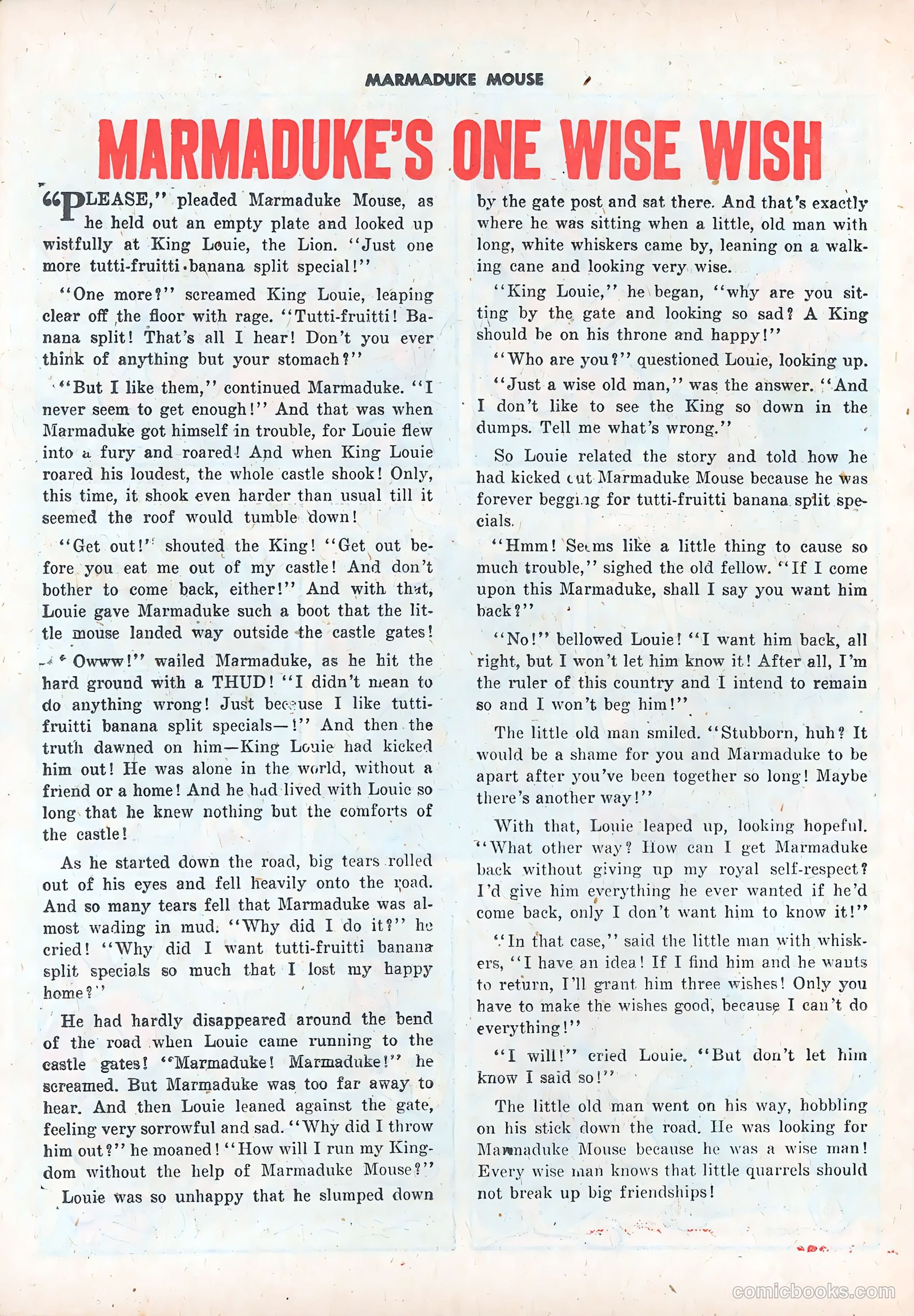 Marmaduke Mouse #24 — page 38 of 52
