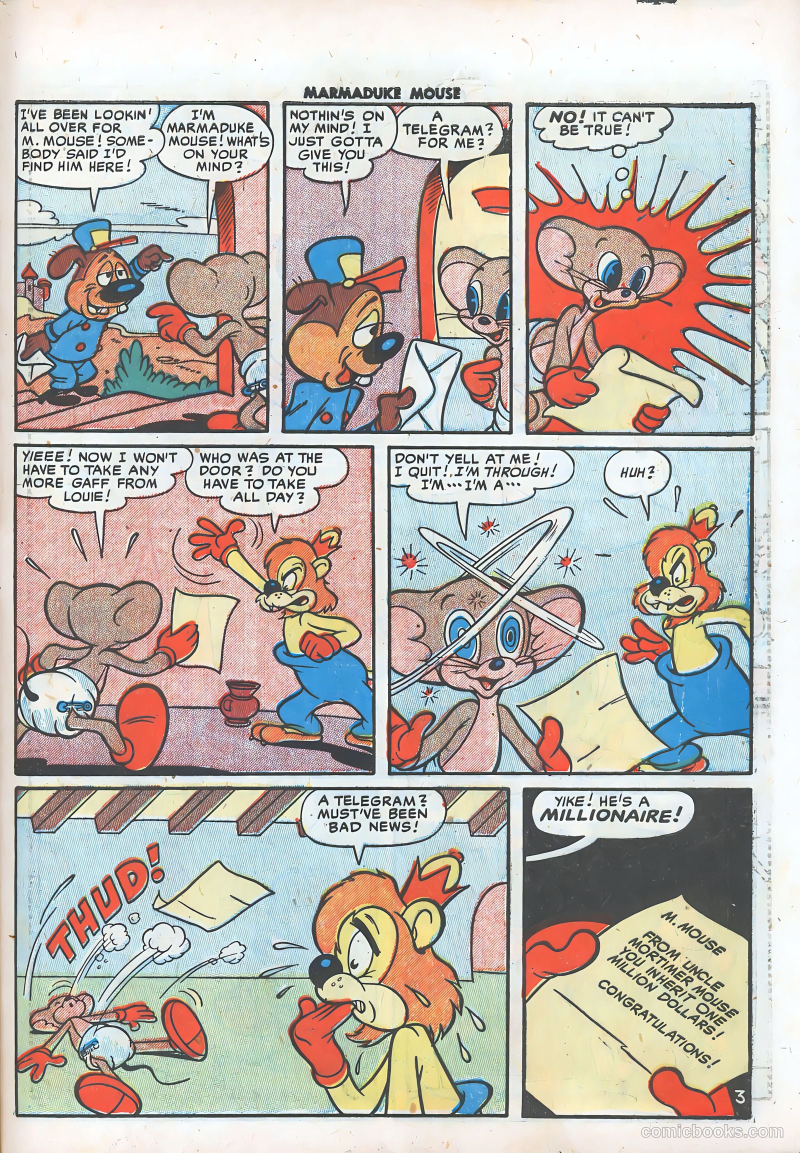 Marmaduke Mouse #24 — page 47 of 52