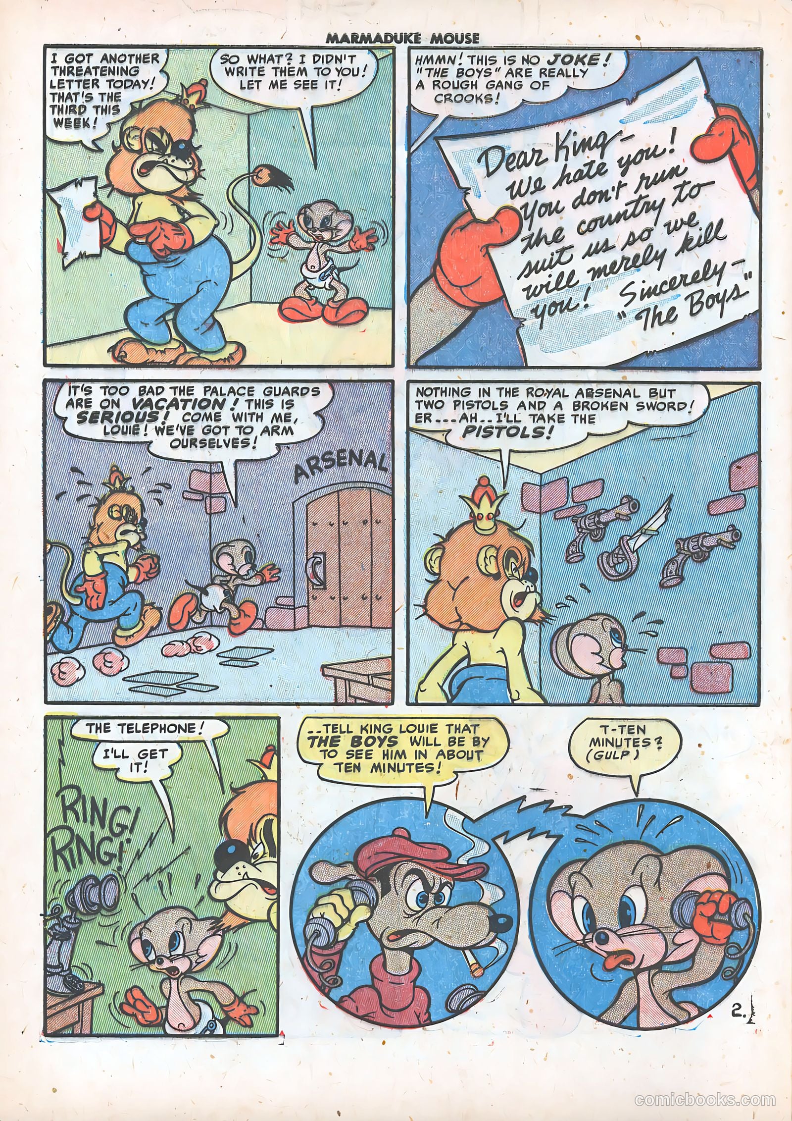 Marmaduke Mouse #25 — page 4 of 37