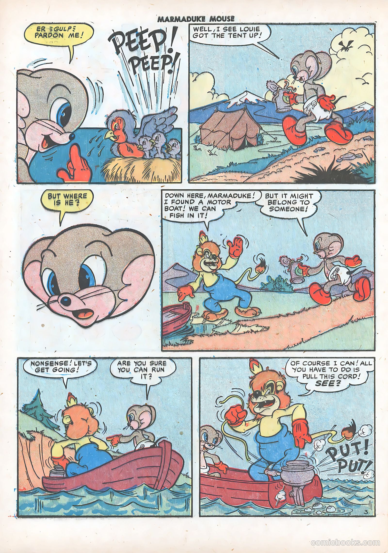 Marmaduke Mouse #25 — page 32 of 37
