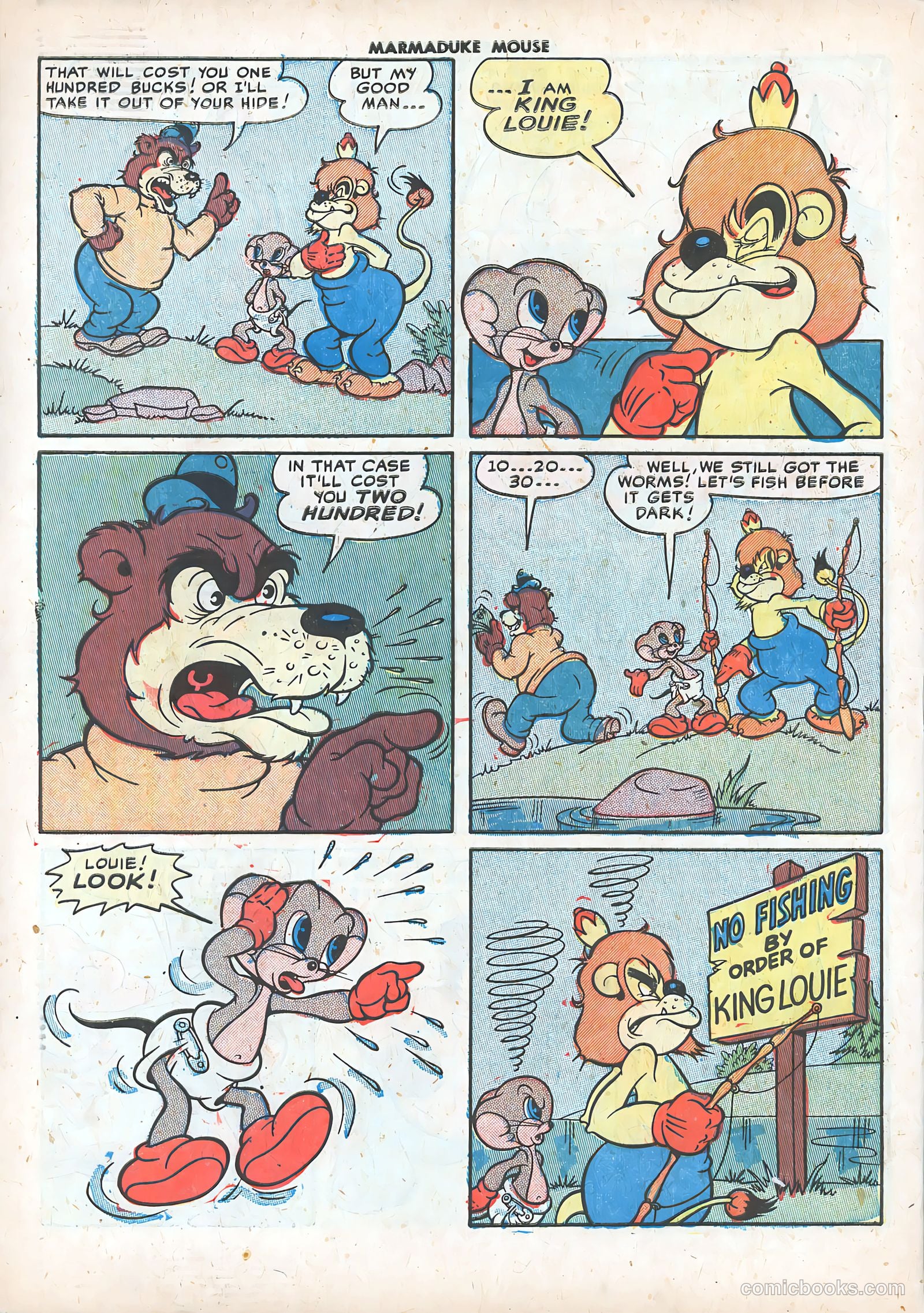 Marmaduke Mouse #25 — page 34 of 37