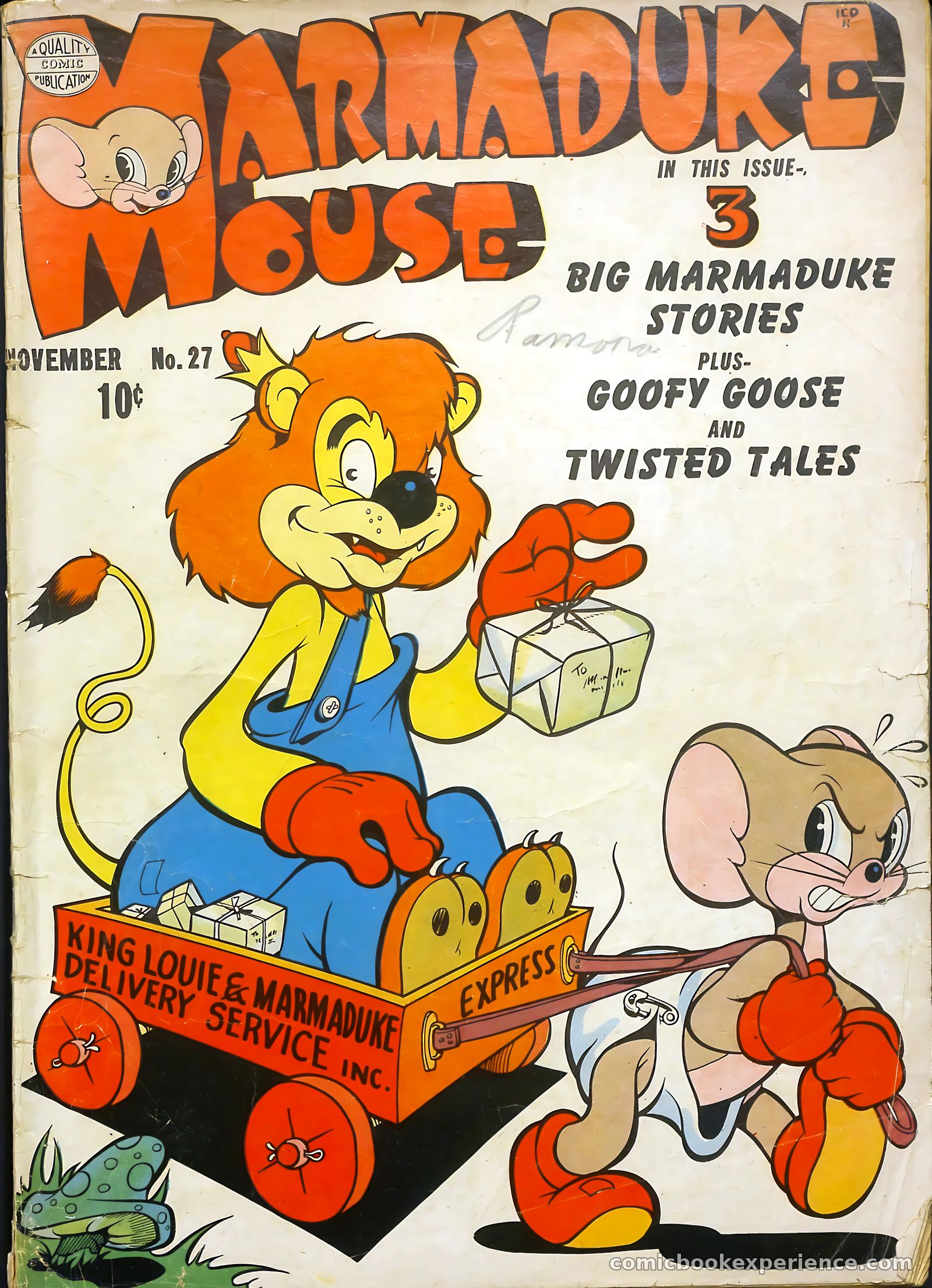 Marmaduke Mouse #27 — page 1 of 36