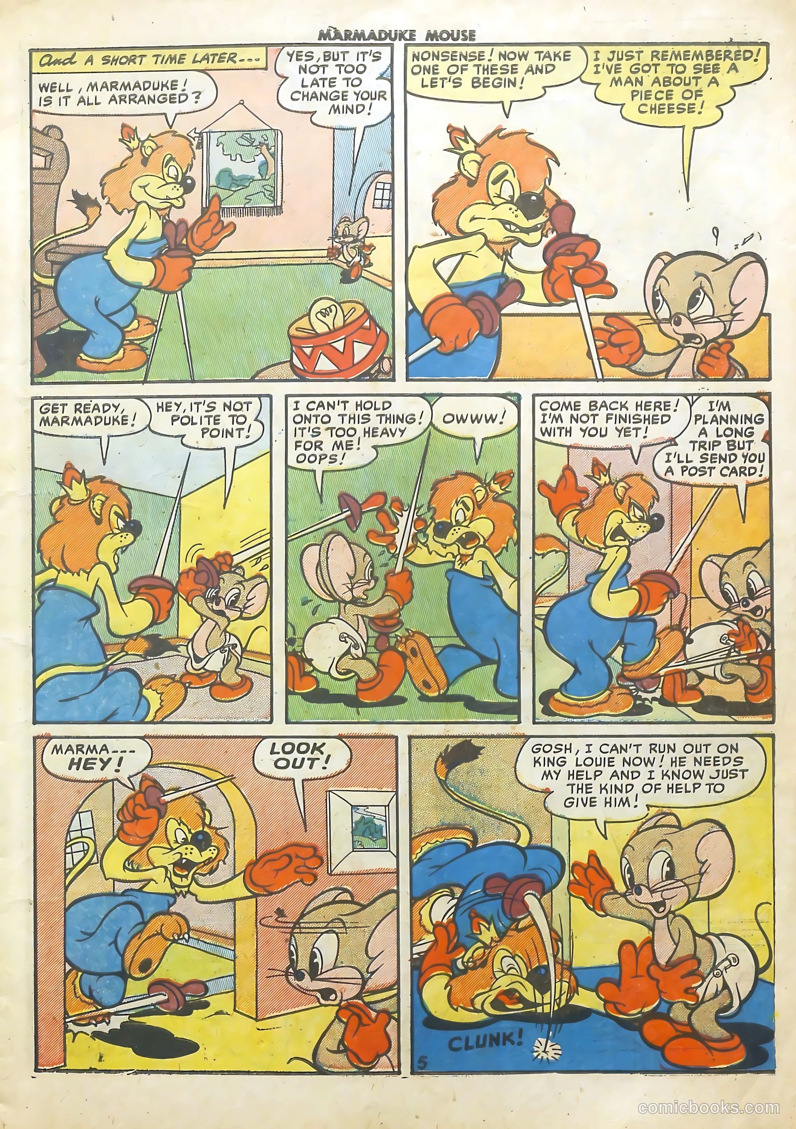 Marmaduke Mouse #27 — page 7 of 36