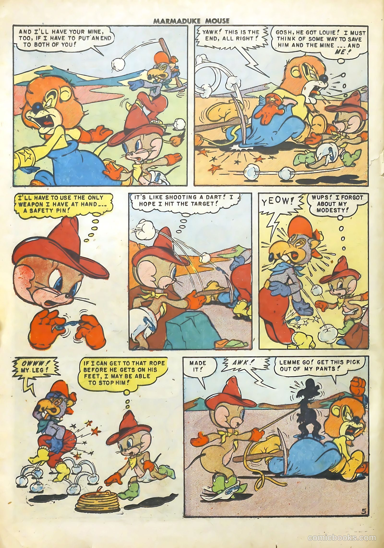 Marmaduke Mouse #27 — page 20 of 36