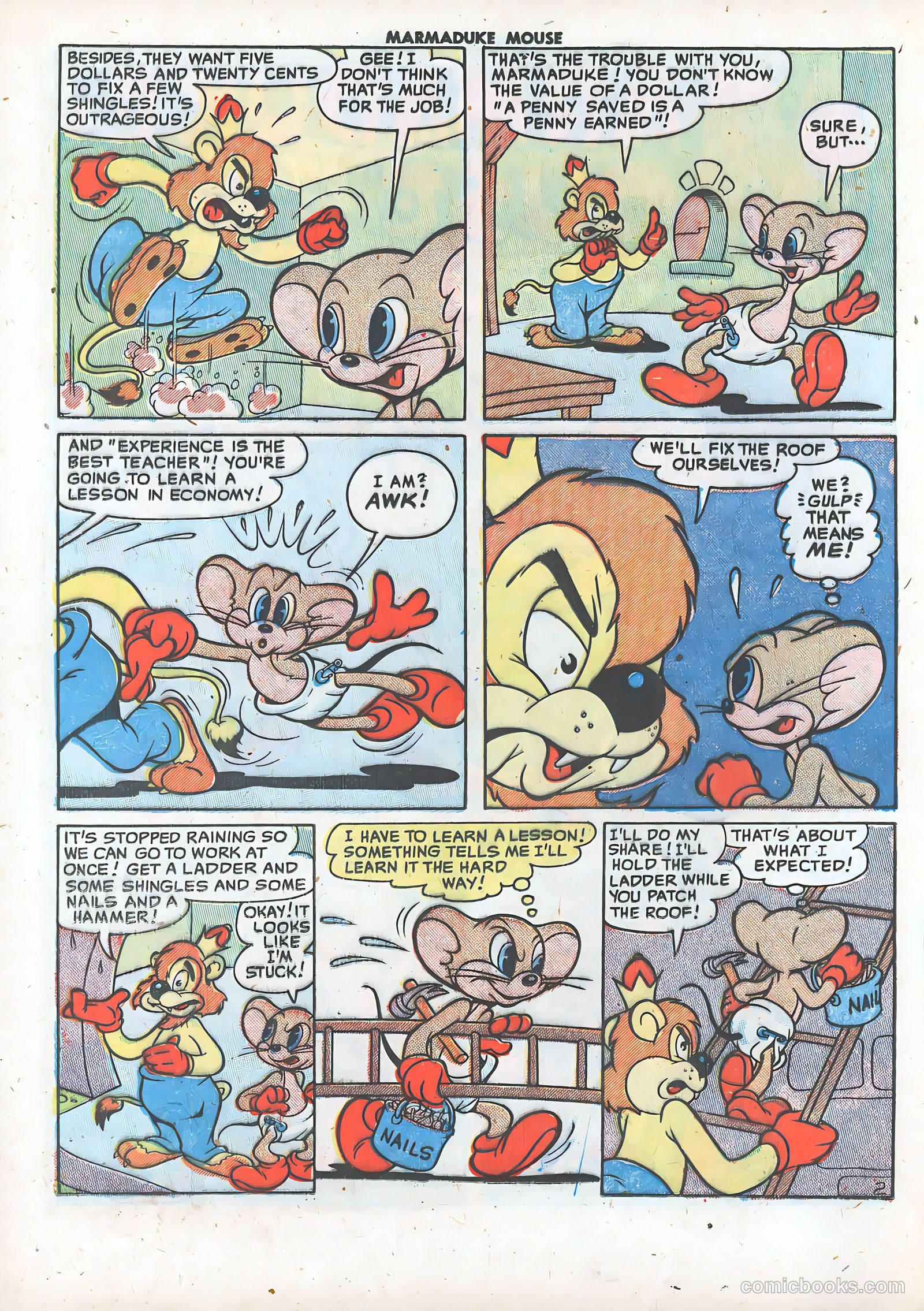 Marmaduke Mouse #28 — page 21 of 38
