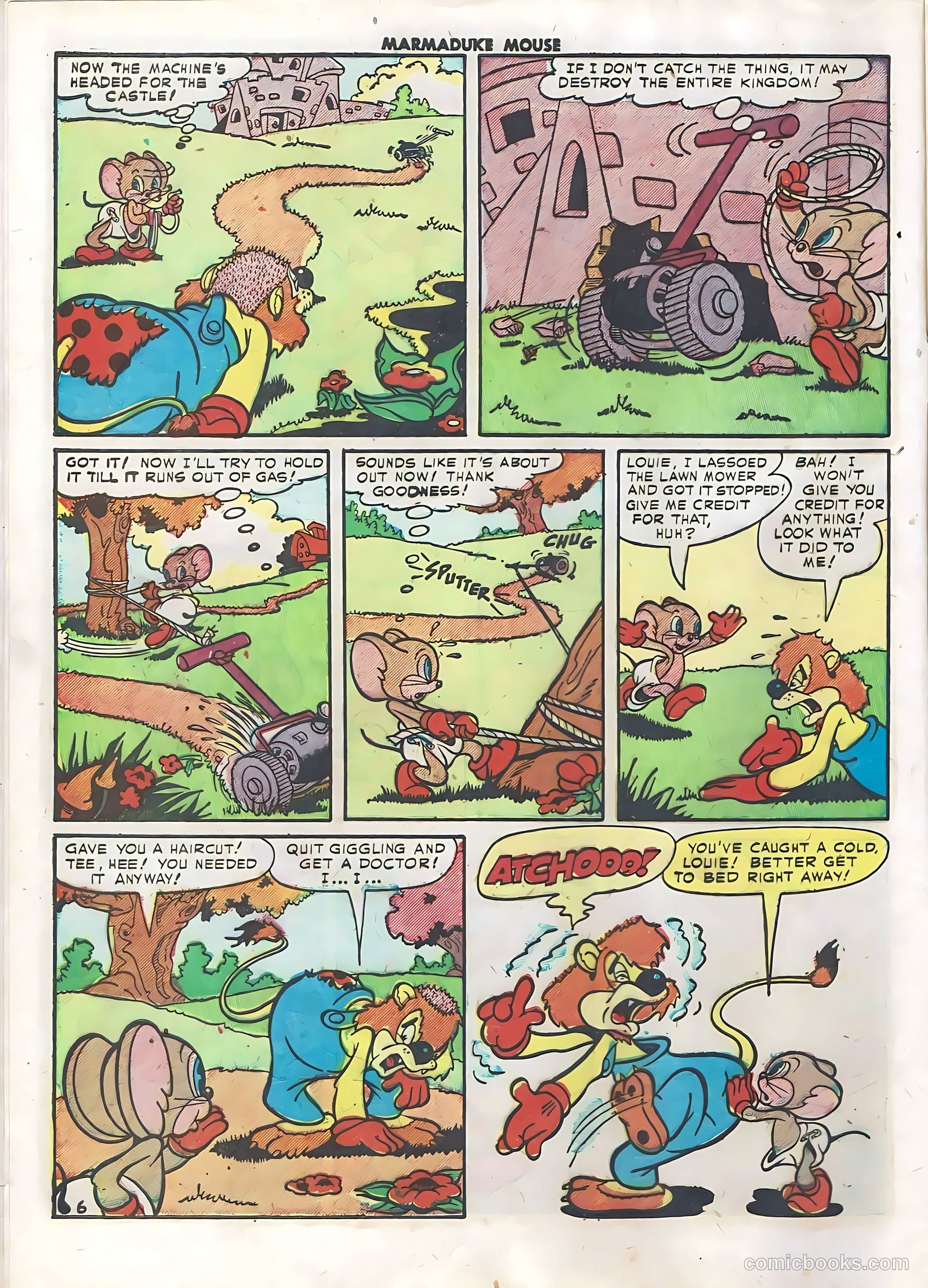 Marmaduke Mouse #29 — page 8 of 36